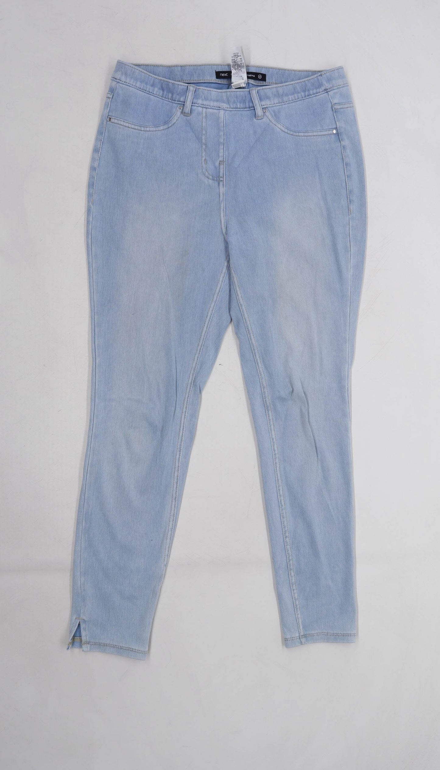 Womens Next Blue Denim Jeggings Size 10/L26