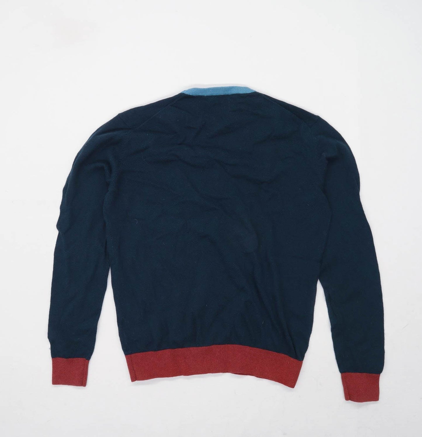 Farah Mens Size M Cotton Blend Green Jumper