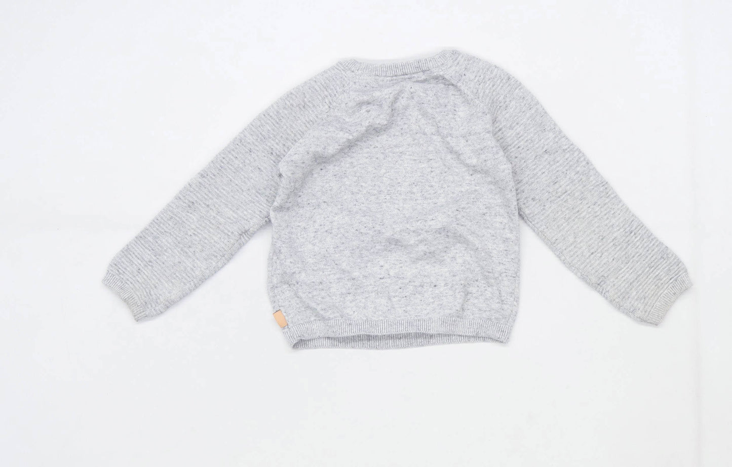 Marks & Spencer boys Graphic Grey Paddington Bear Jumper Age 3-4 Years