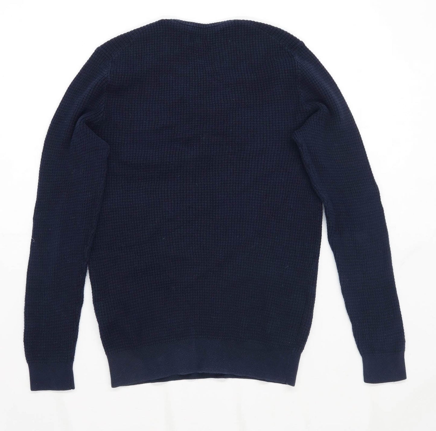 Reiss Mens Size S Cotton Blue Jumper