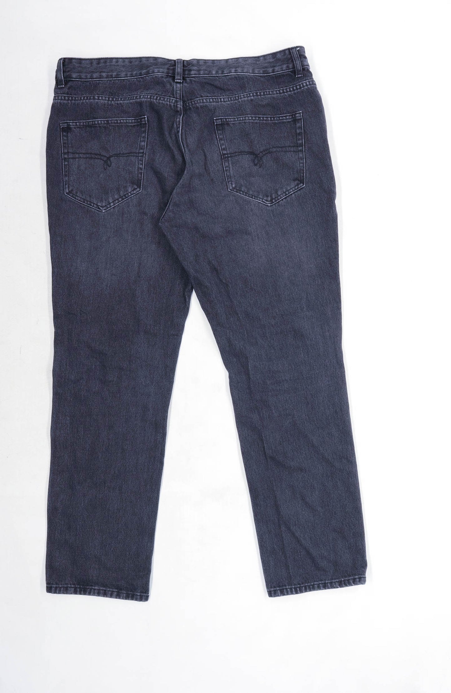 Next Mens Black Denim Jeans Size W40/L29