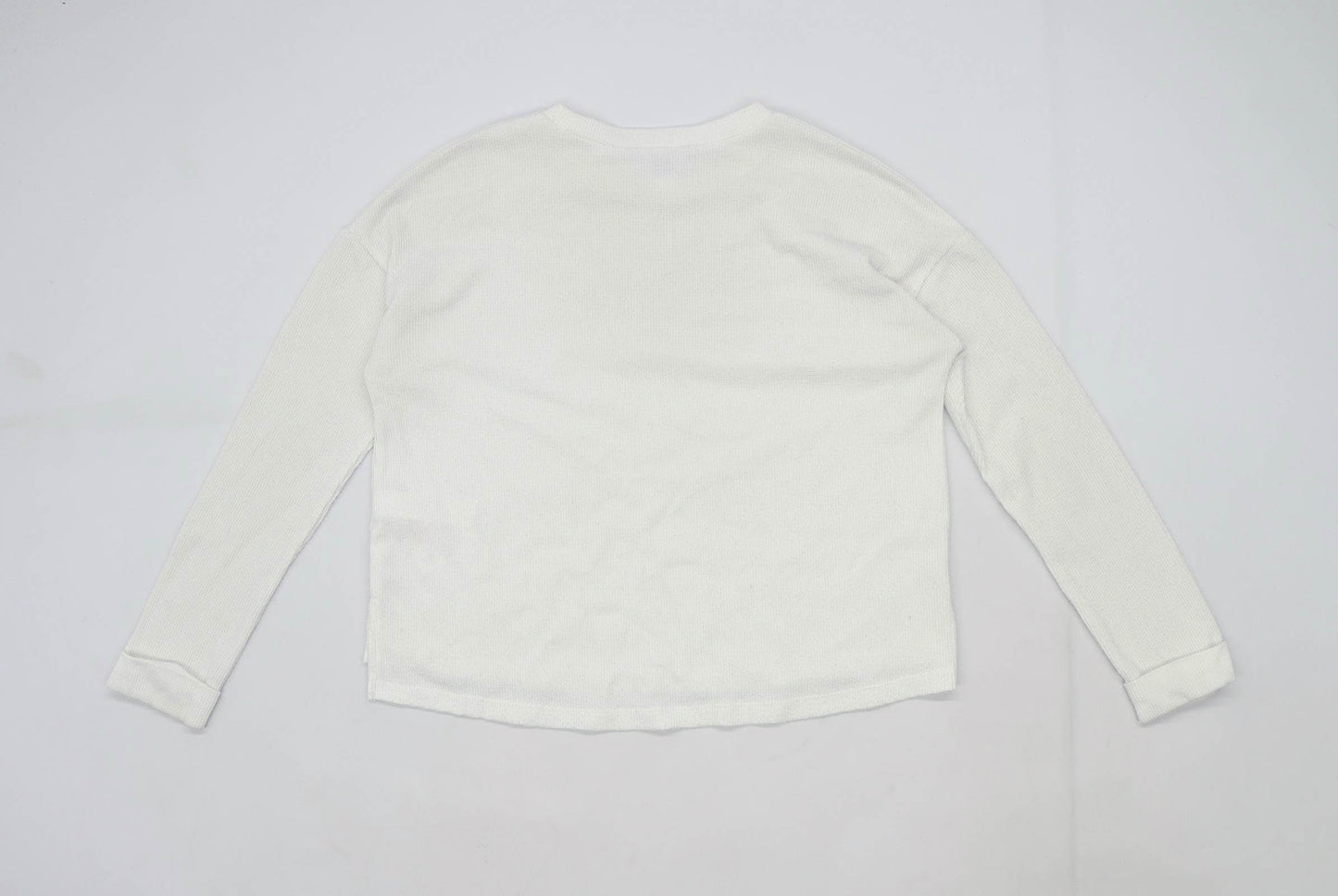 Primark Womens Size 6-8 White Jumper (Regular)