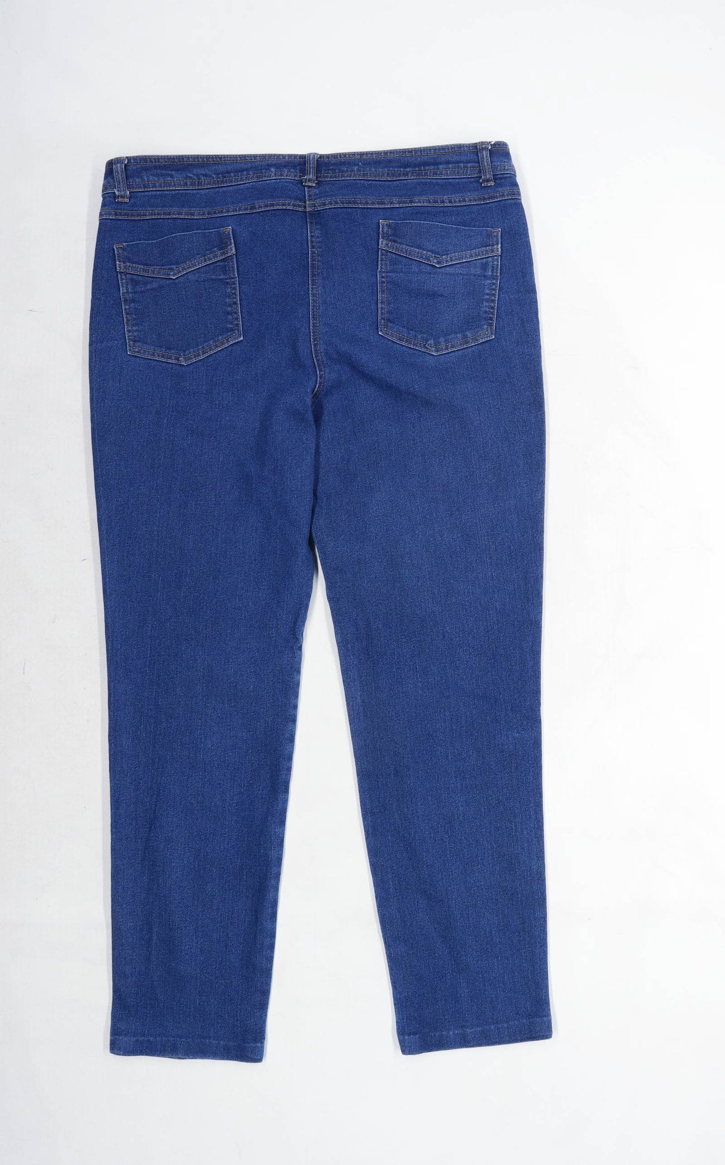 Womens Klass Blue Studded Denim Jeans Size 16/L27