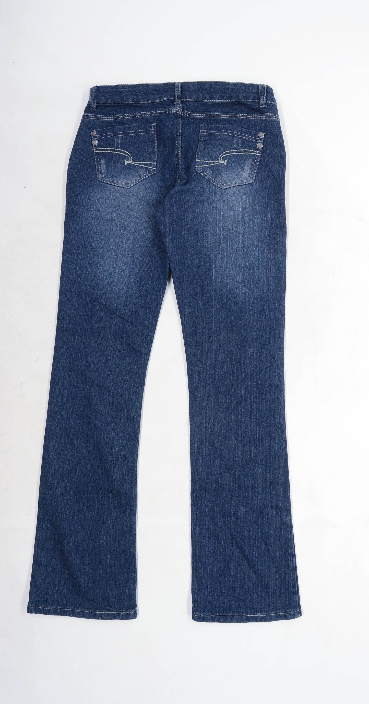 Womens Basil Blue Denim Jeans Size 8/L32