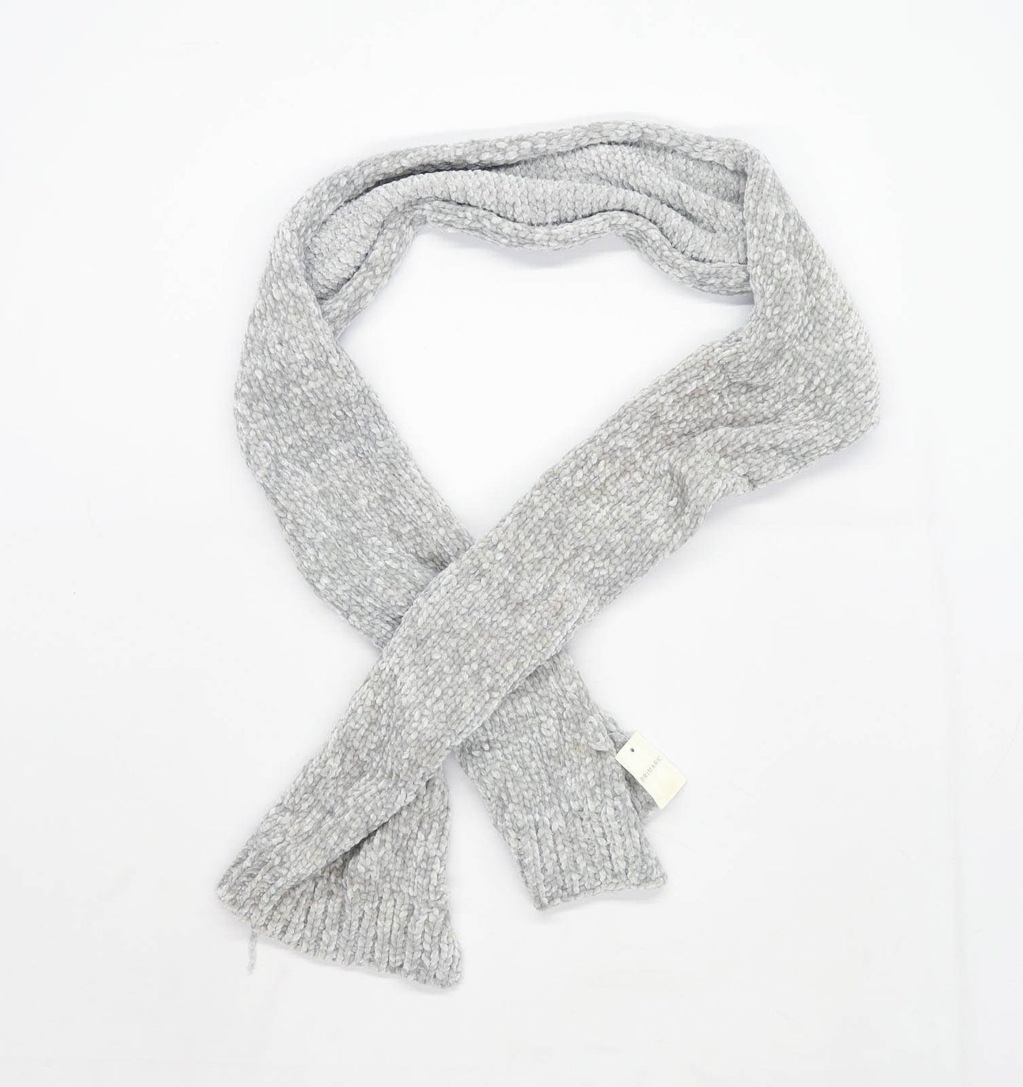 Primark Grey Textured Womens Scarf