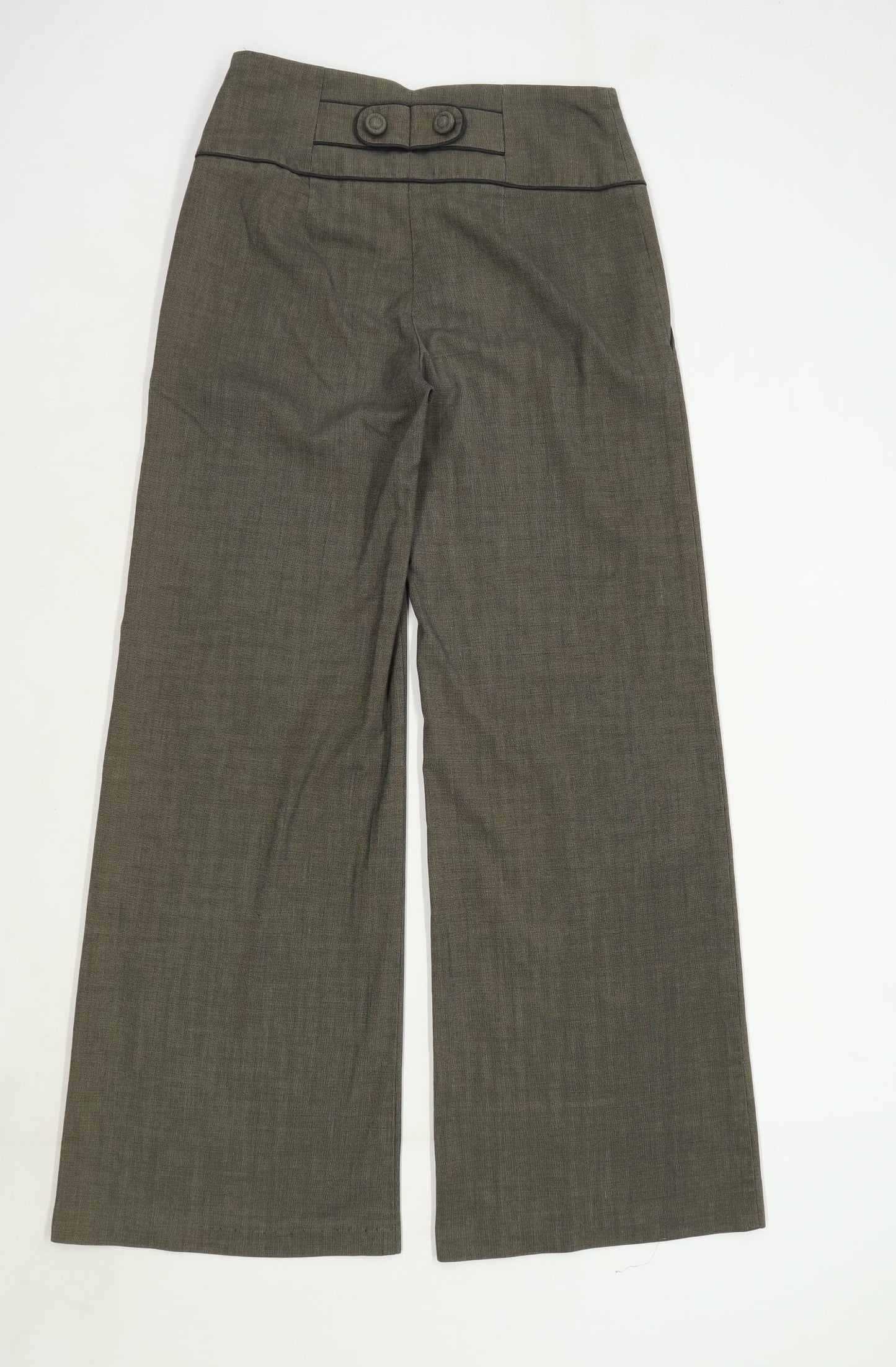 Womens Dorothy Perkins Brown Trousers Size 8/L30