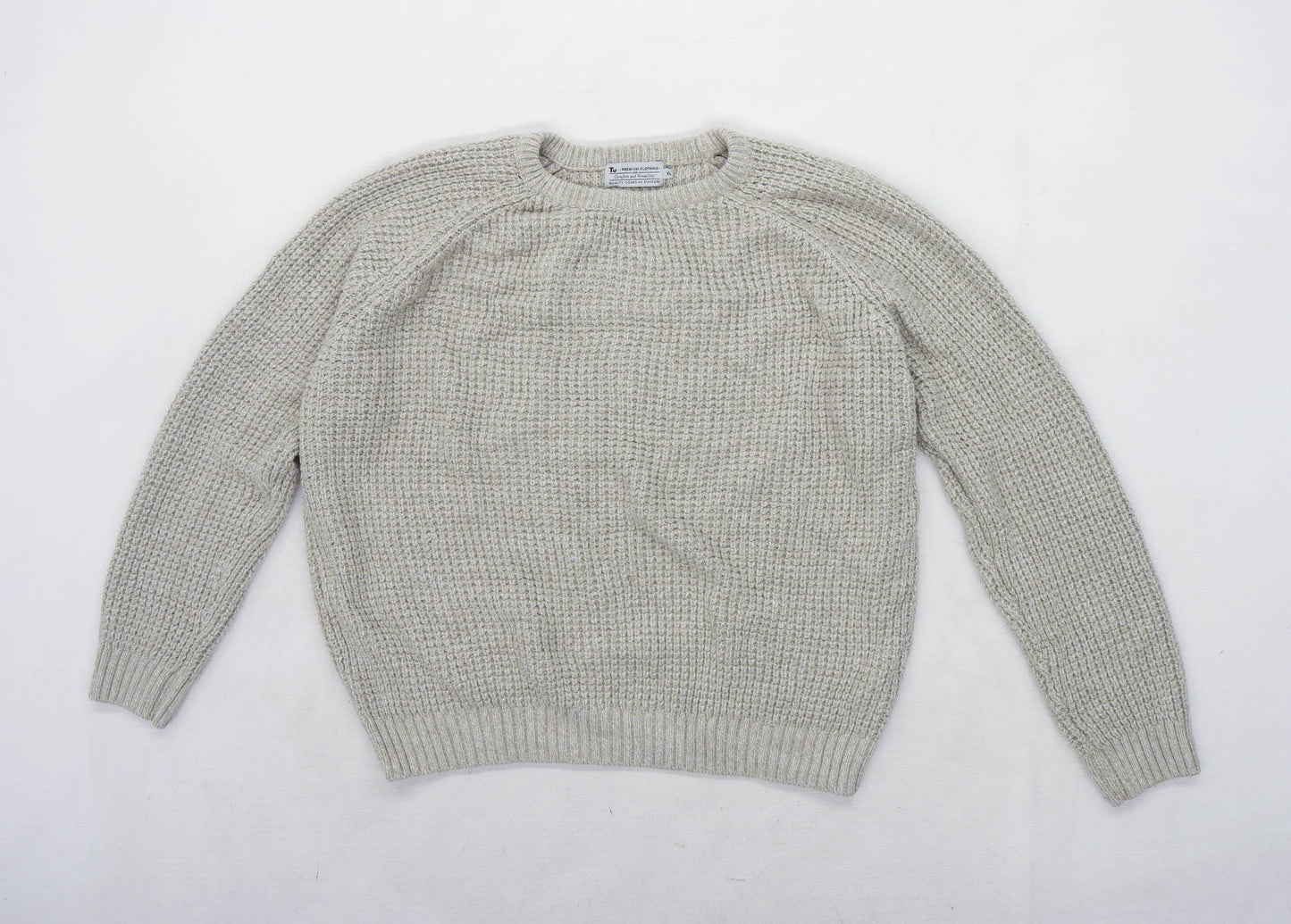 TU Mens Size XL Cream Jumper