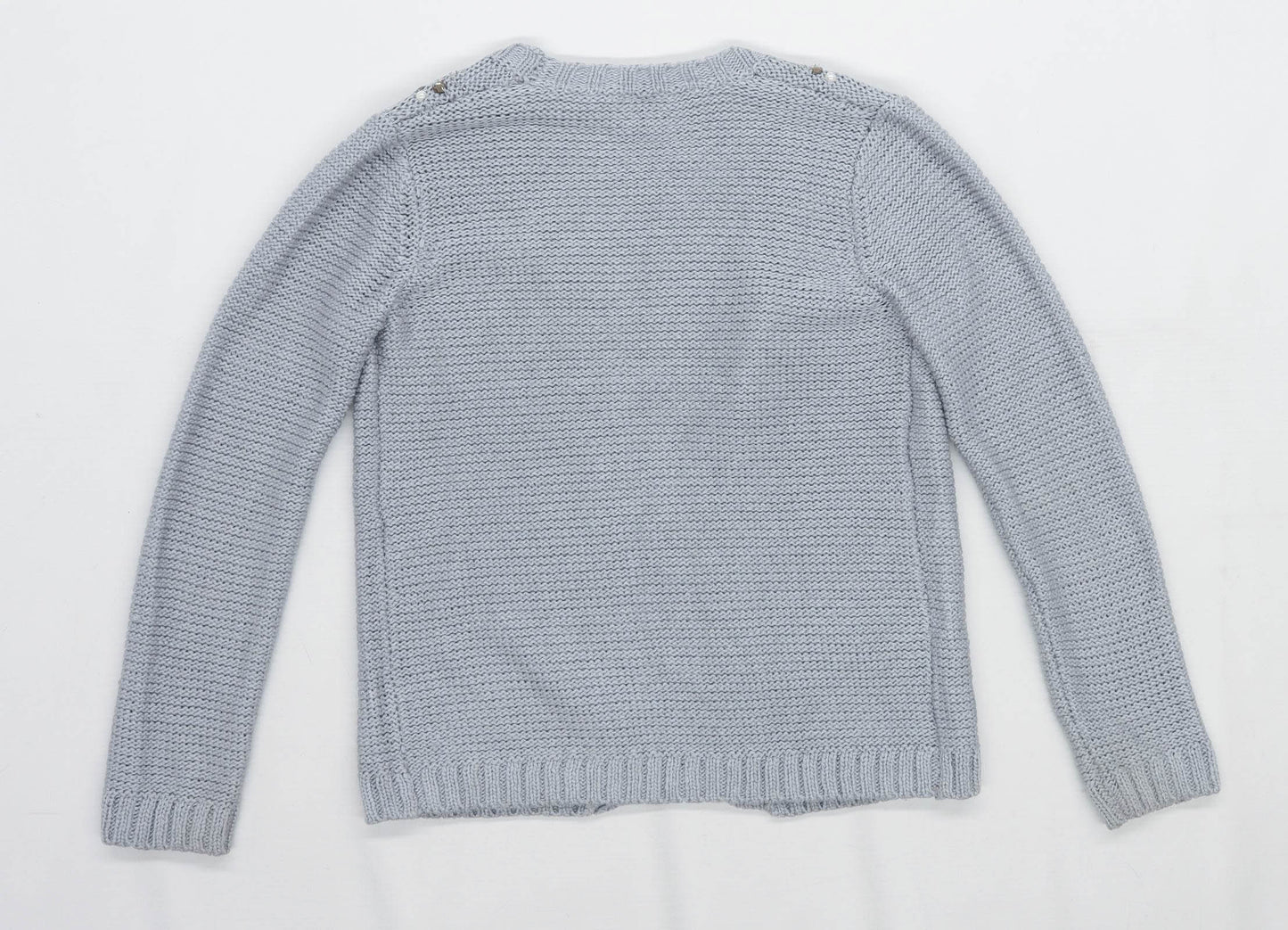 Matalan Girls Grey Jewels Cardigan Age 8-9 Years
