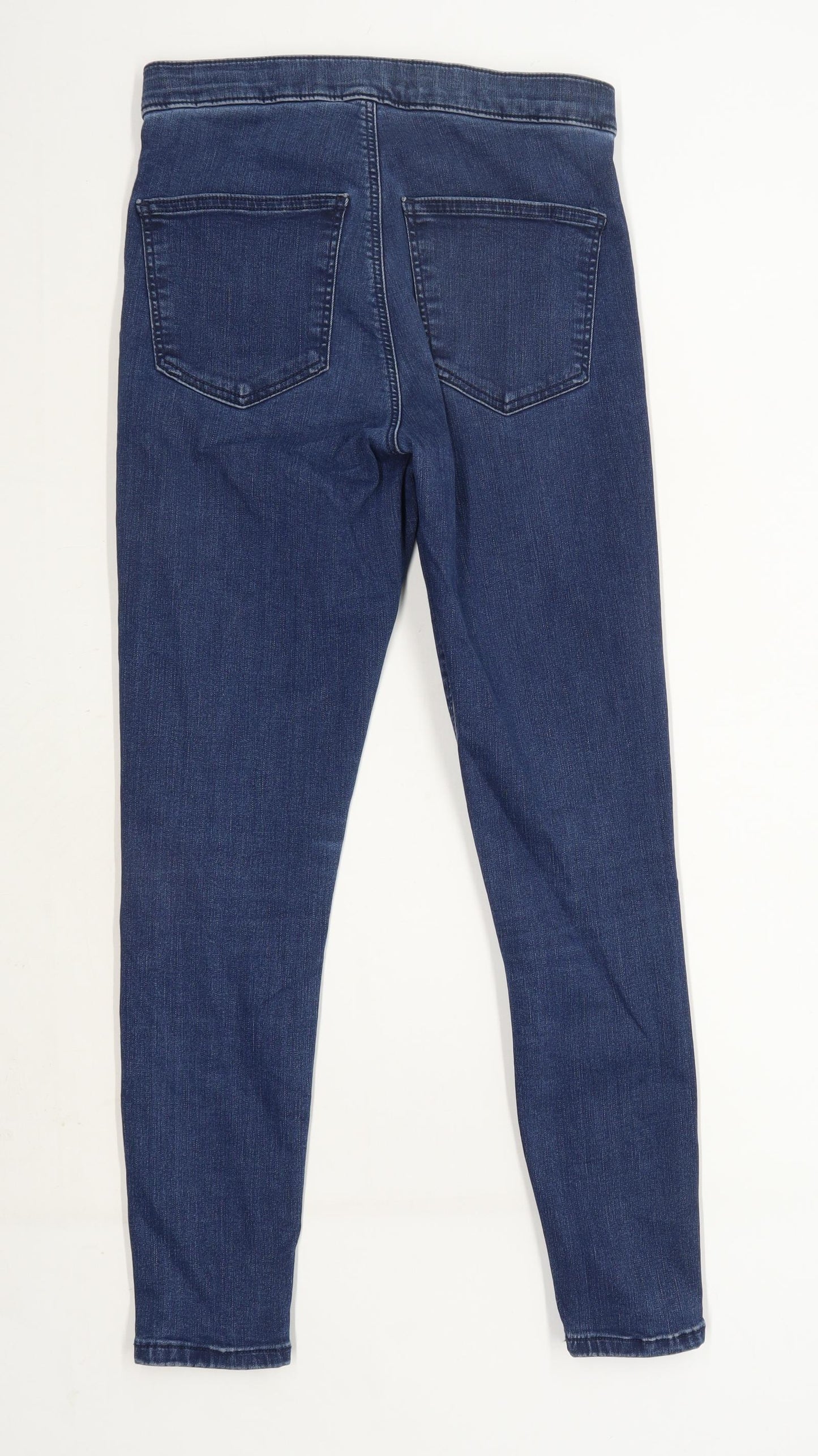 Womens Topshop Blue Denim Jeggings Size W30/L30