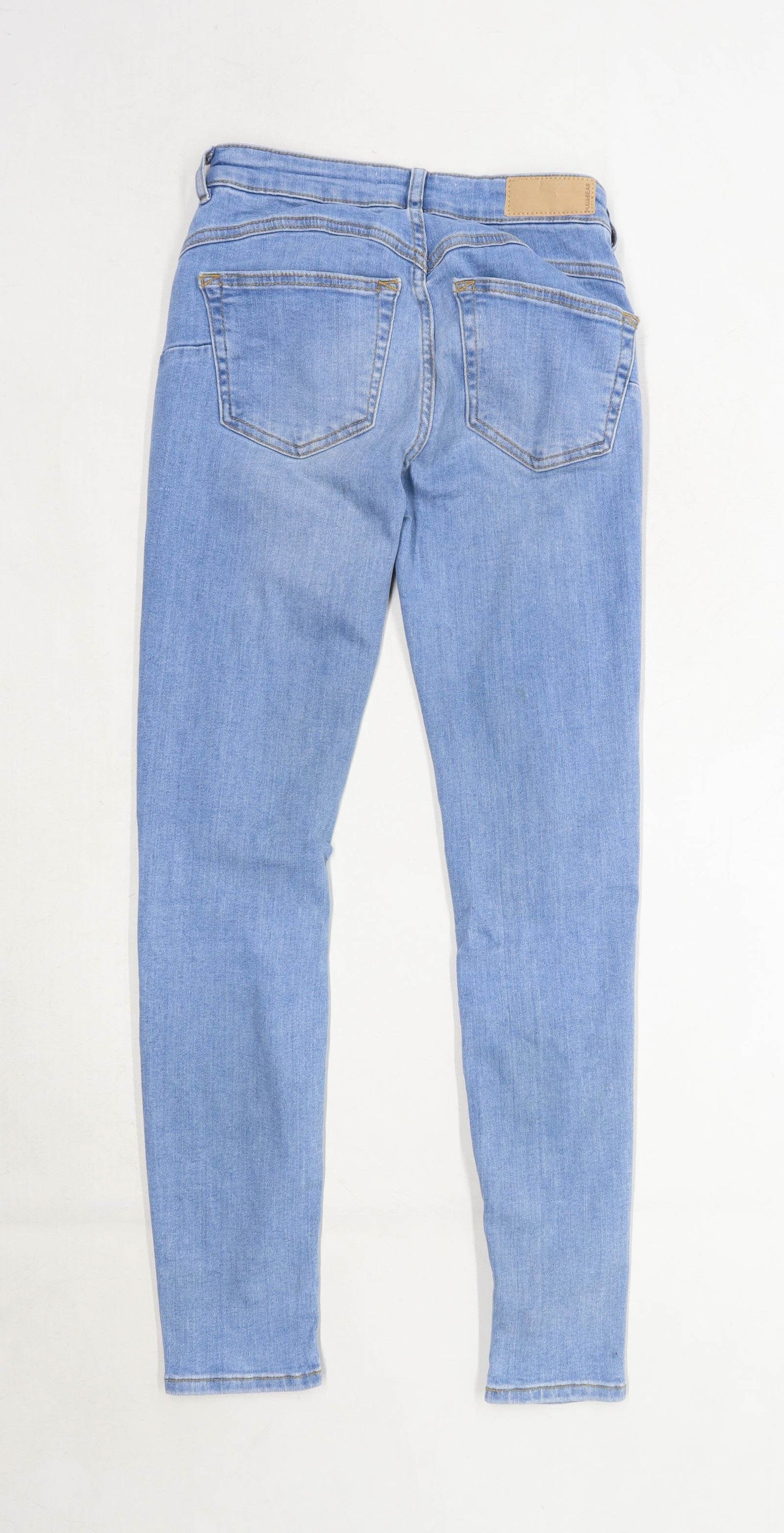 Womens Pull & Bear Blue Denim Jeans Size 6/L27