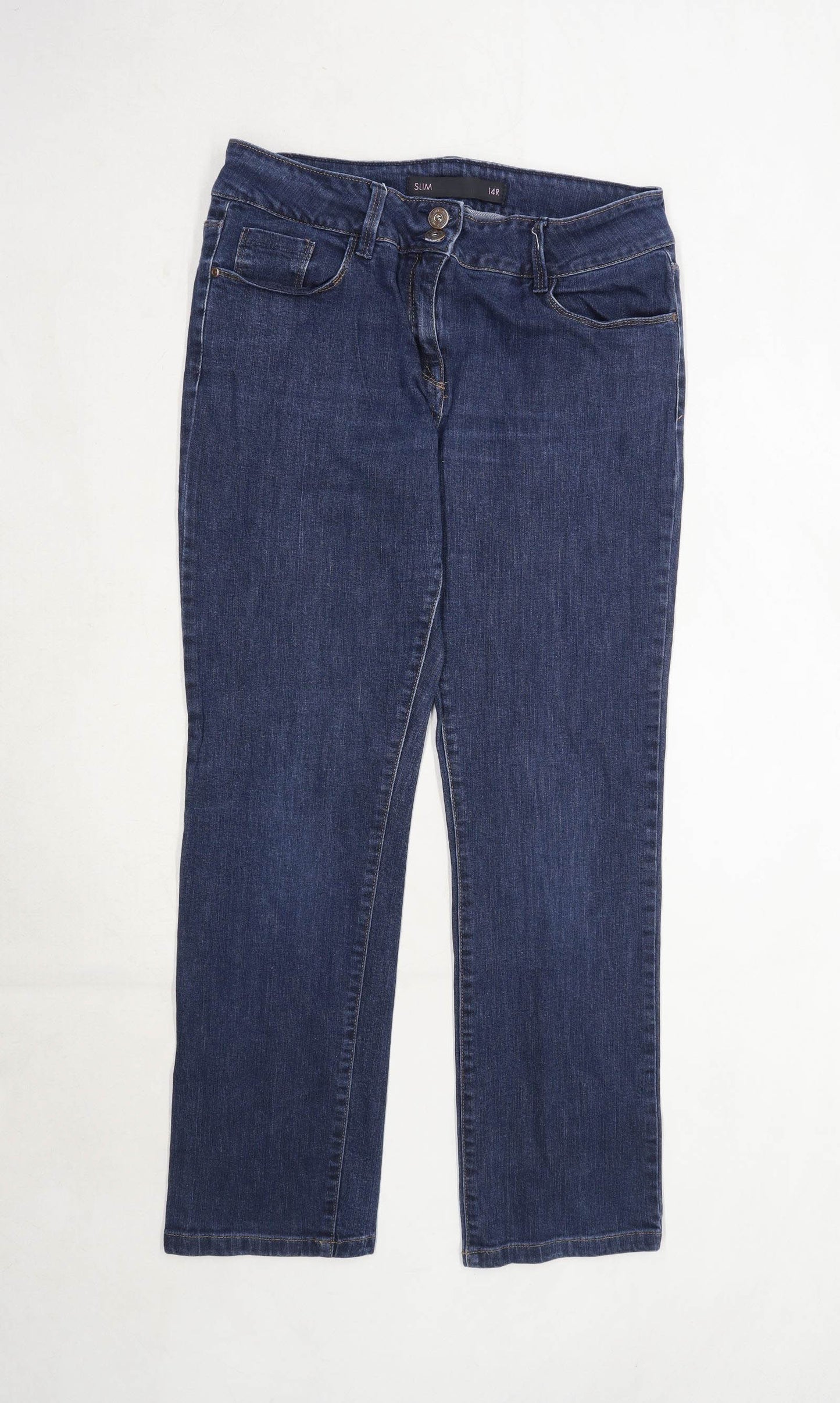Womens Next Blue Denim Jeans Size 14/L29