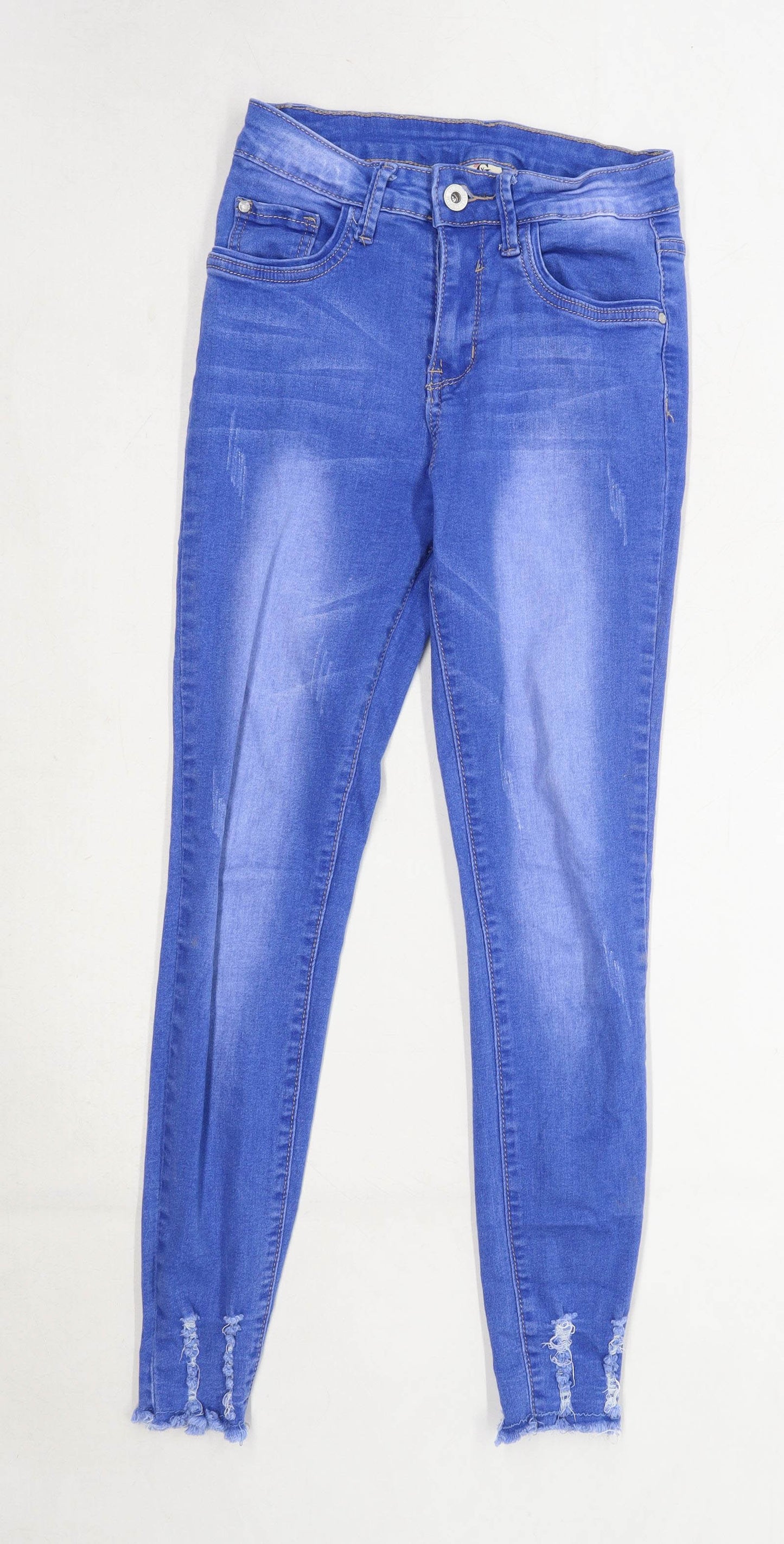 Womens Girl Vivi Blue Denim Jeans Size 10/L26