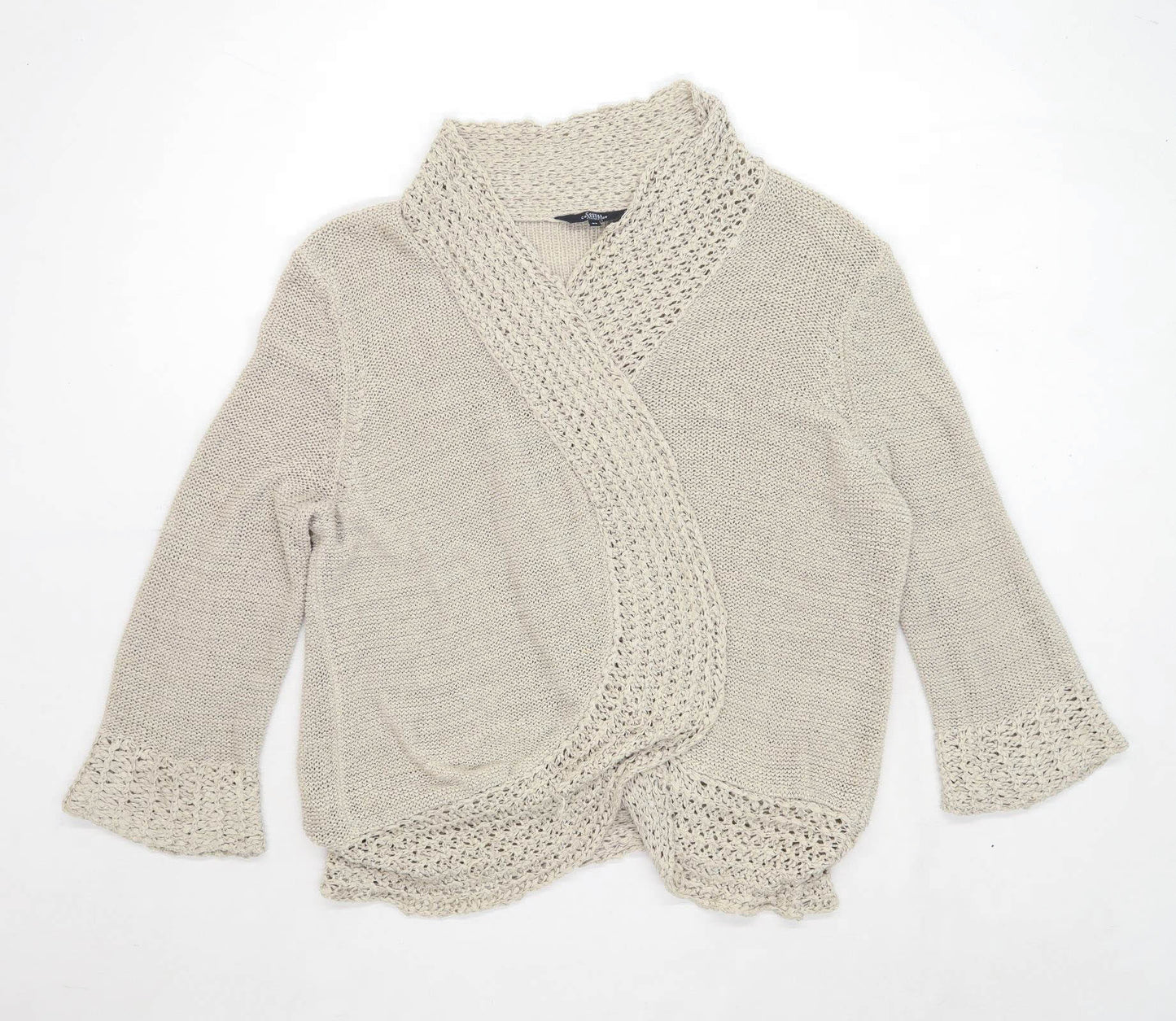 Debenhams Womens Size 22 Beige Cardigan (Regular)
