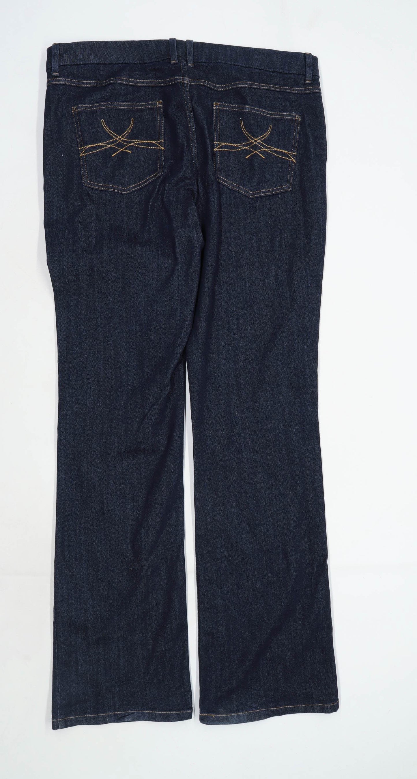 Womens Marks & Spencer Blue Denim Jeans Size 18/L33