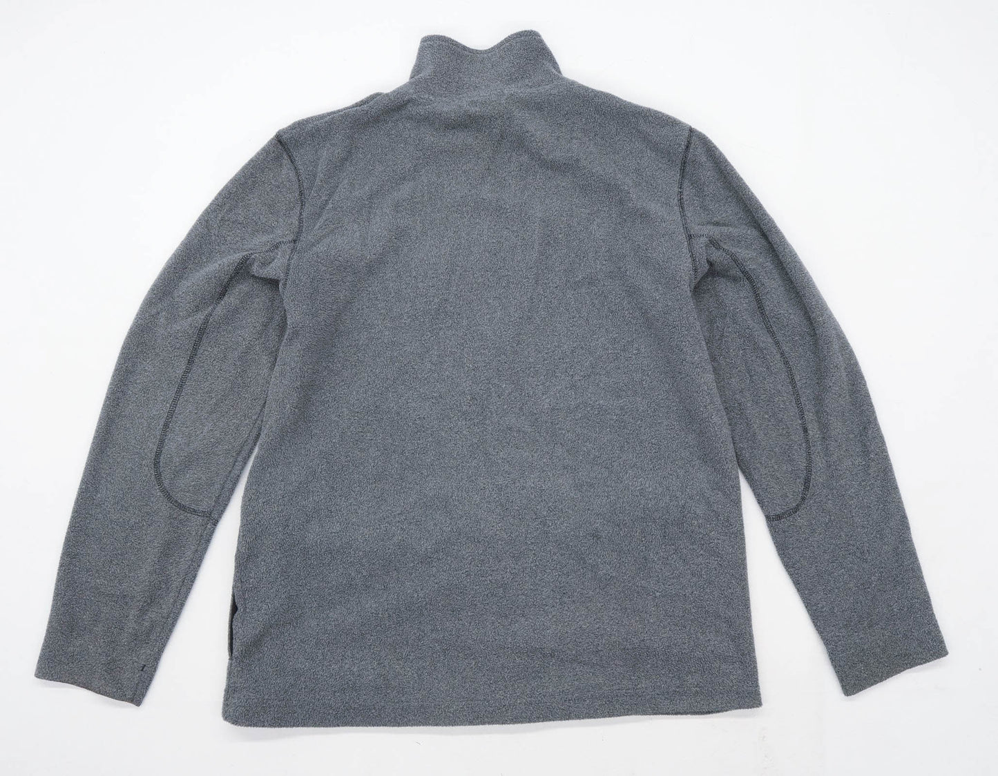 Reebok Mens Size M Fleece Blend Grey Lightweight Jacket