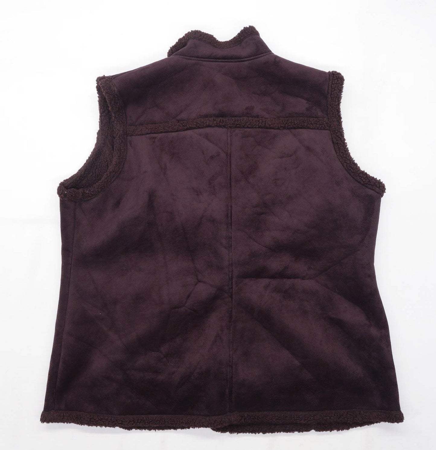 Debenhams Womens Size 20 Brown Gilet