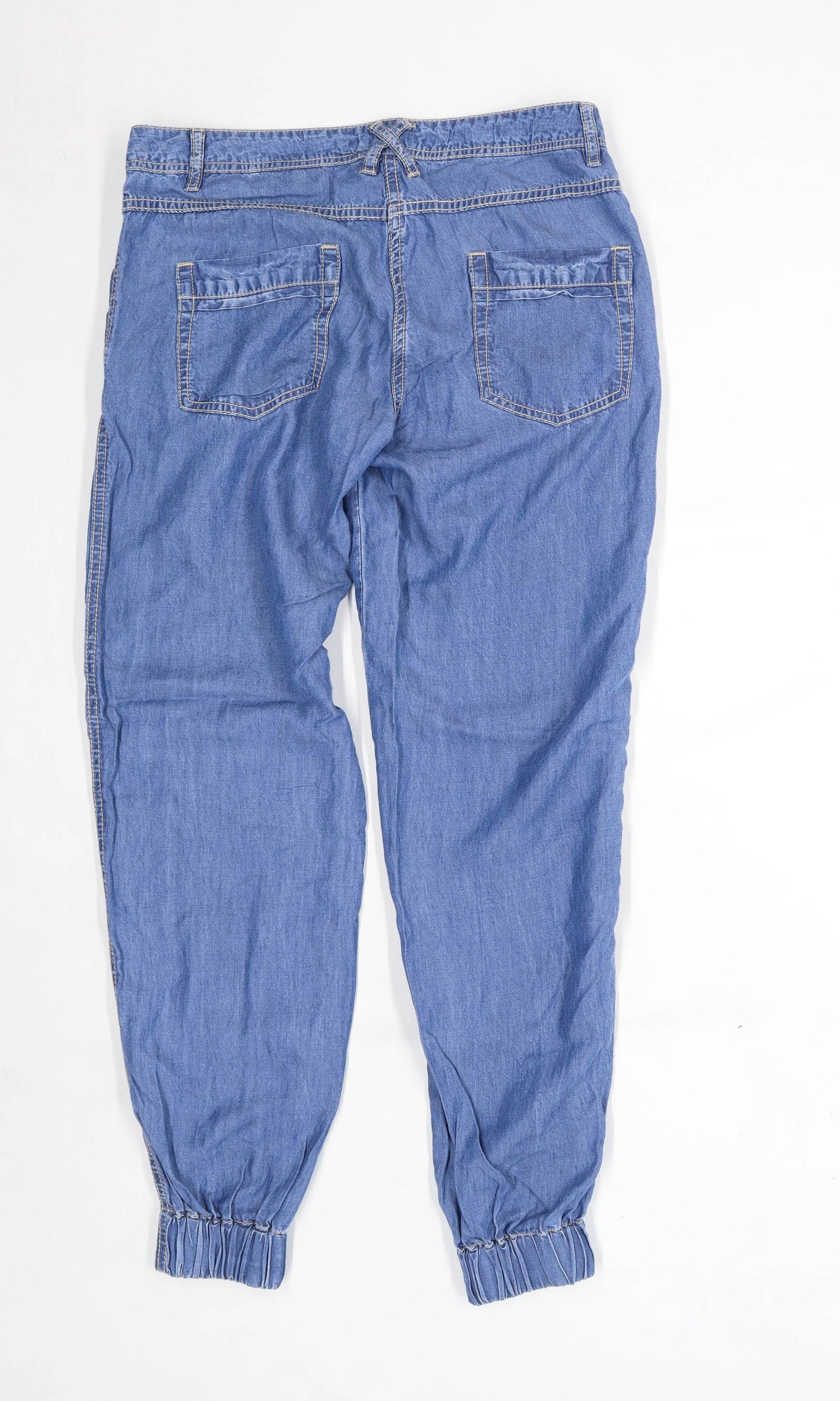 Womens Next Blue Light Wash Denim Jeans Size 10/L30