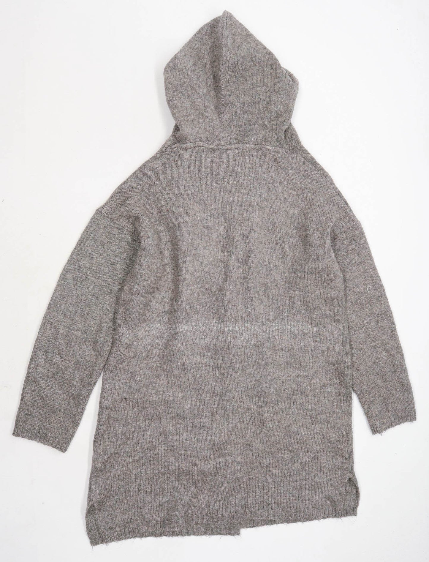 Multi-Colouredblu Womens Size M Grey Cardigan (Regular)