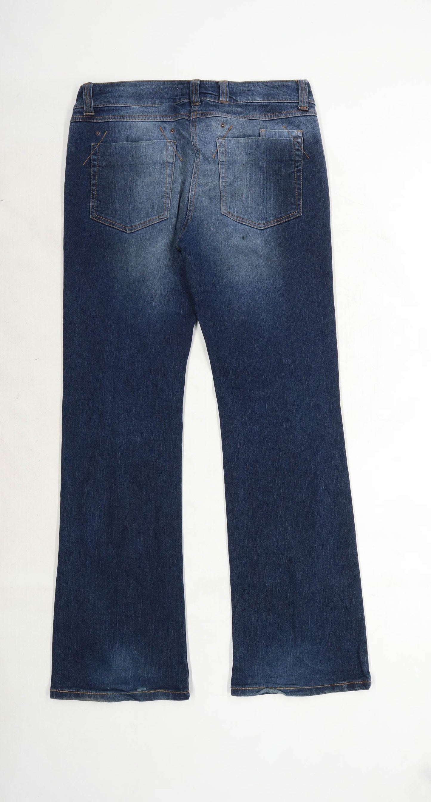 Womens Cherokee Blue Denim Jeans Size 14/L31