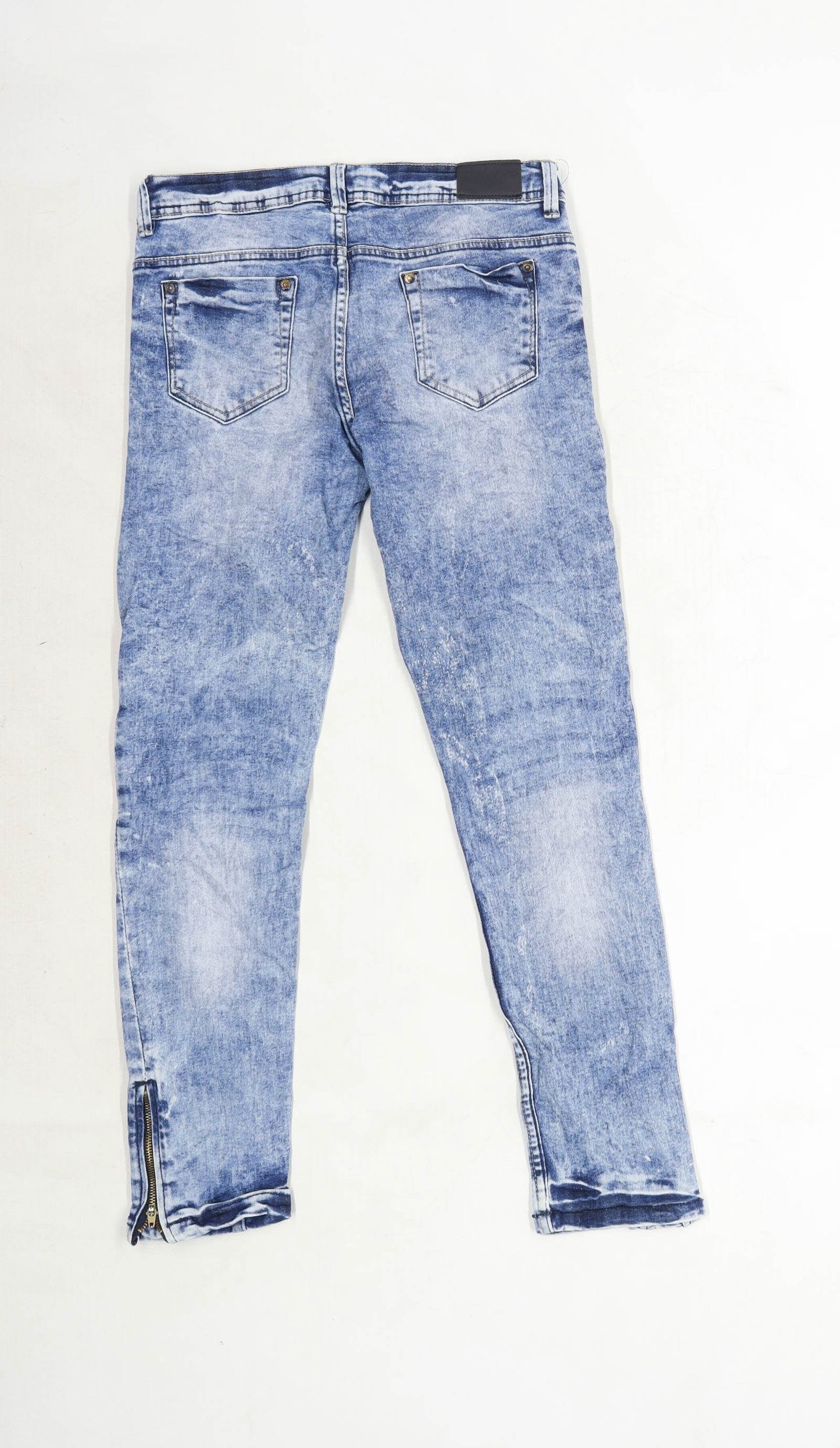 Womens YFK Blue Denim Jeans Size W28/L27