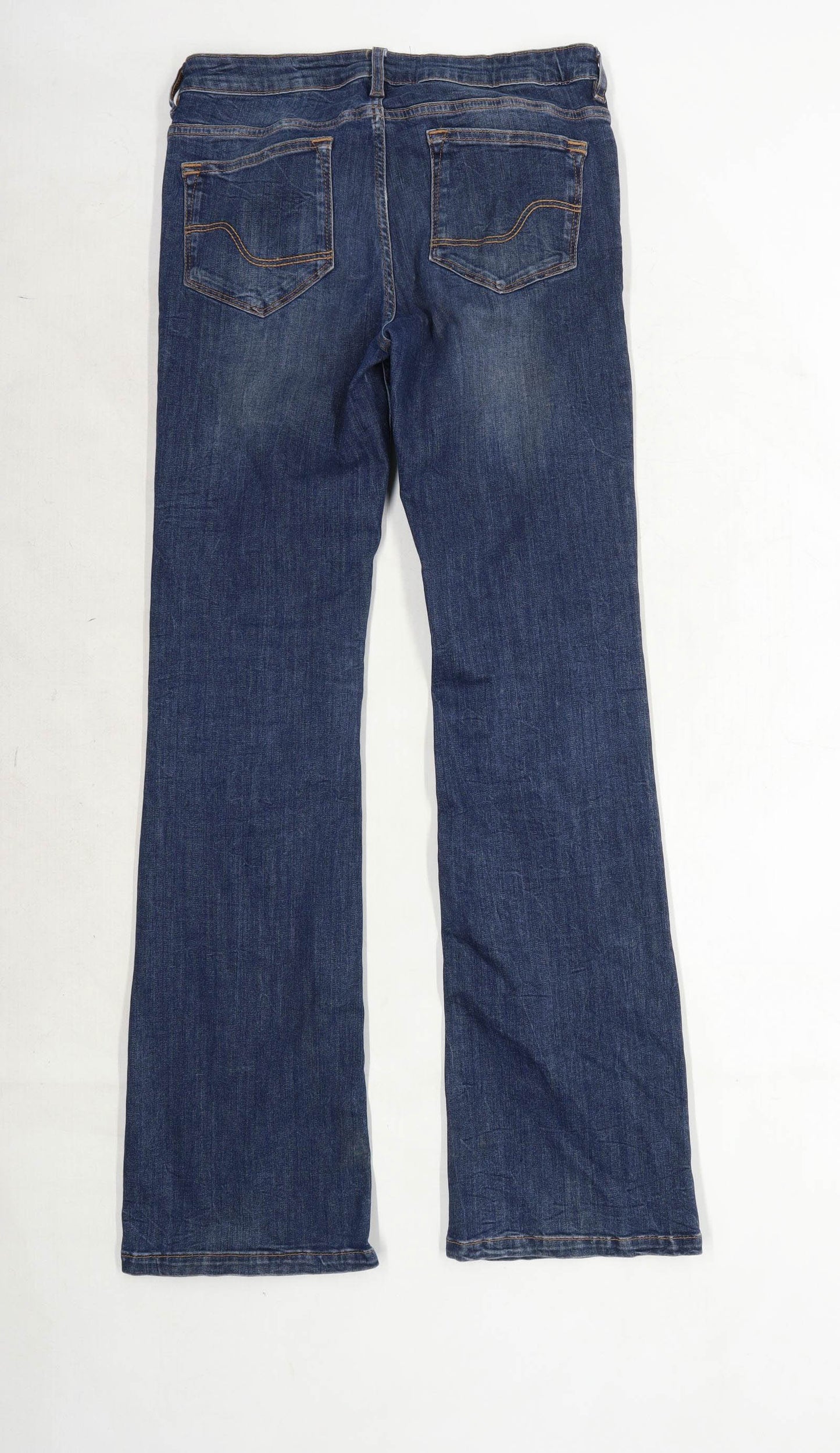 Womens Fat Face Blue Denim Jeans Size 10/L31