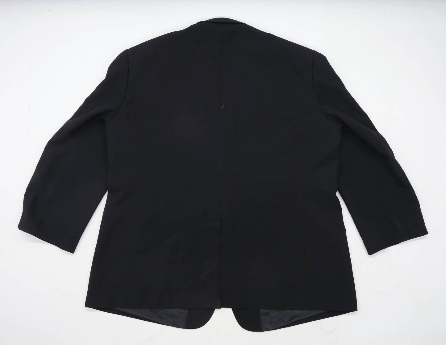 Cotton Traders Mens Black Suit Jacket 52 Chest (Short)