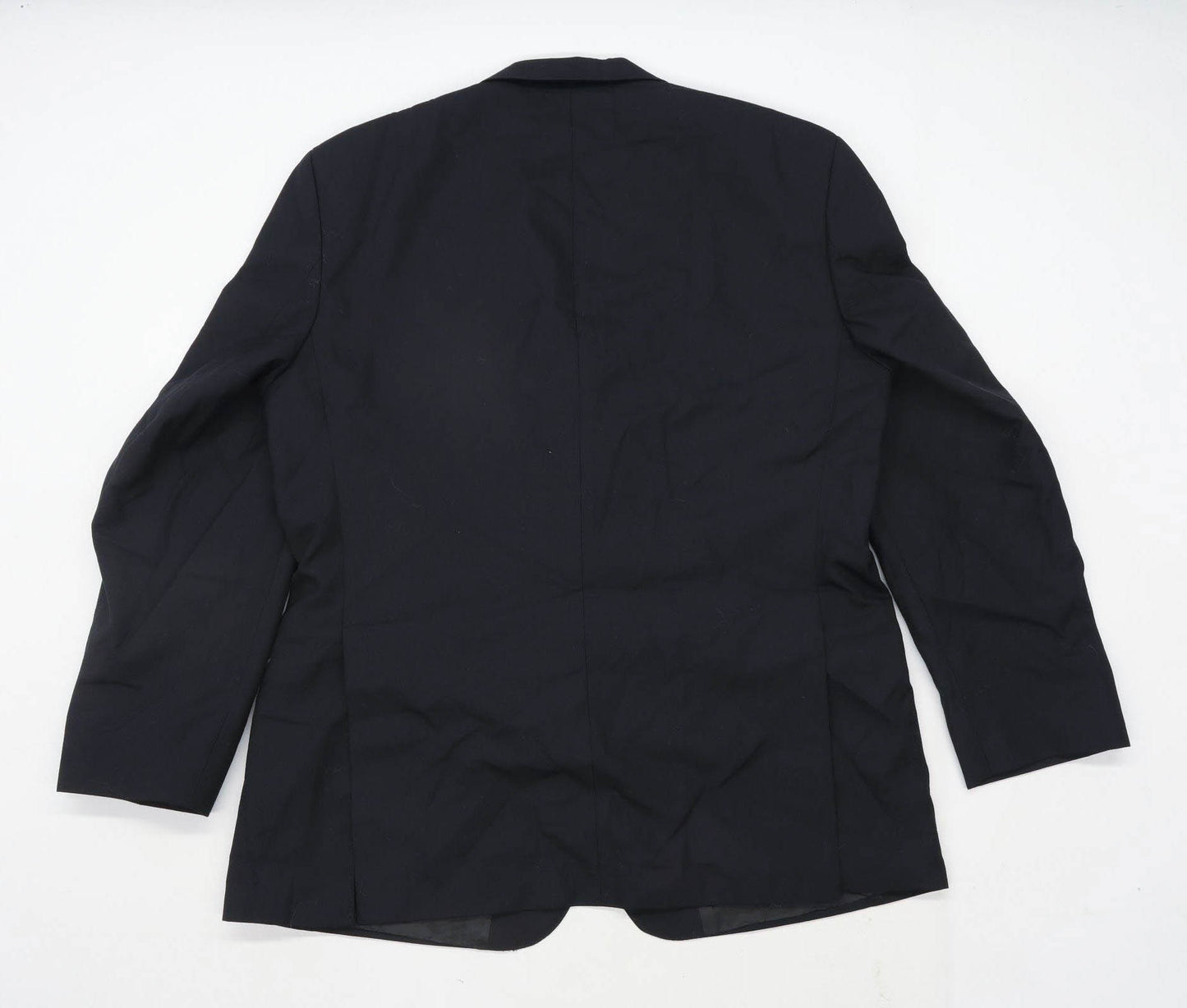 Berwin & Berwin Mens Wool Black Dinner Suit Jacket 42 Chest (Short)