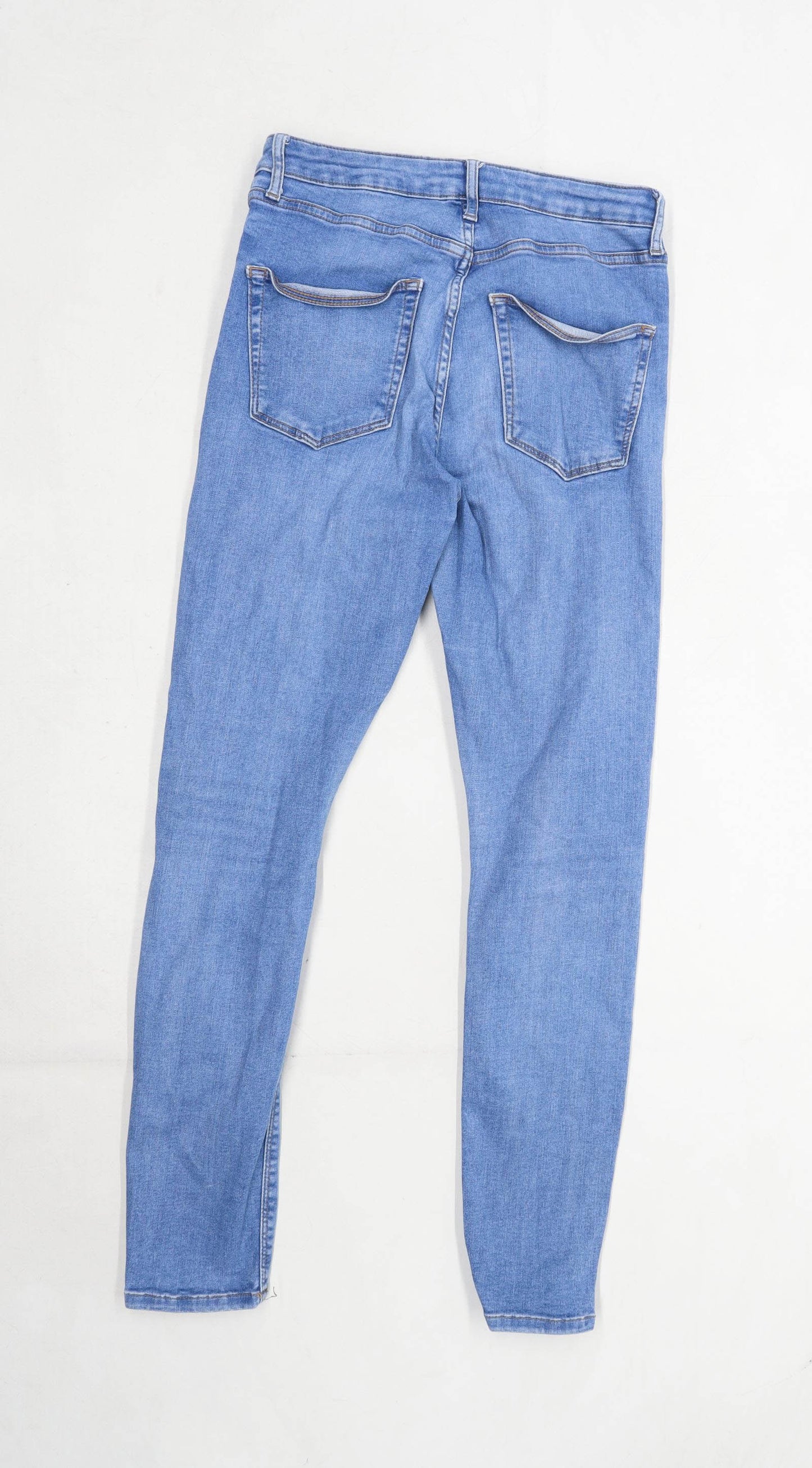 Womens Topshop Blue Denim Jeans Size W26/L26