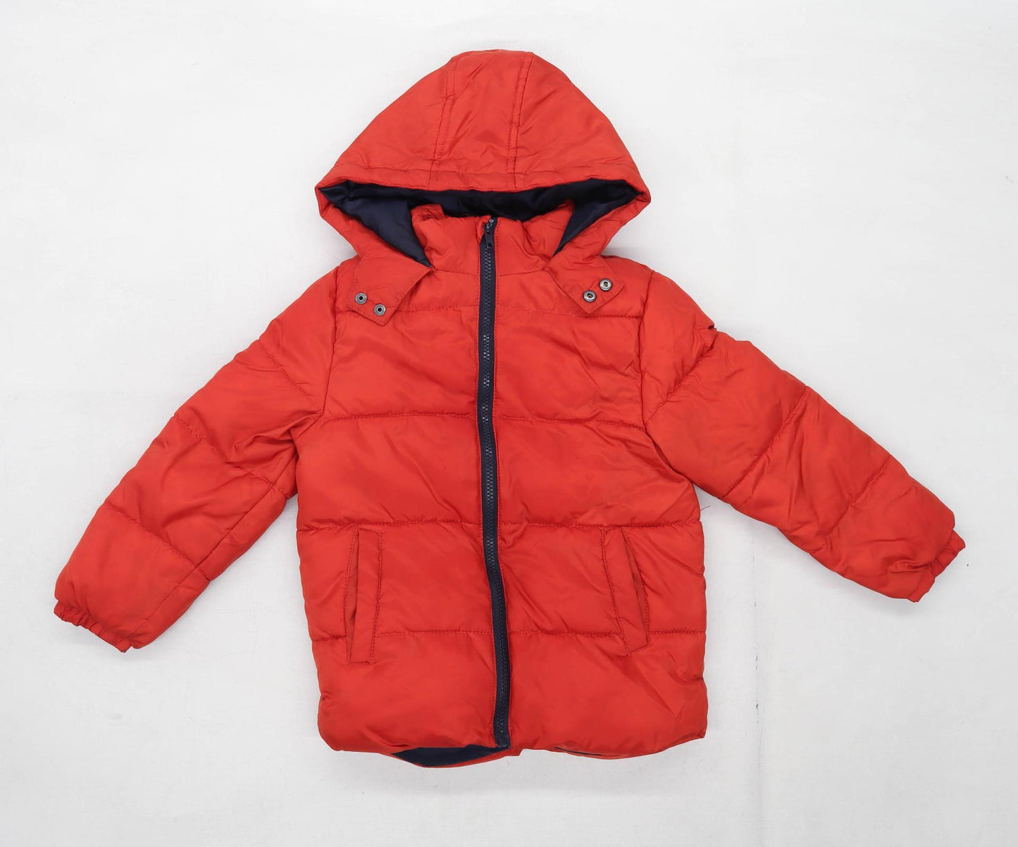 Matalan boys Orange Coat Age 6-7 Years
