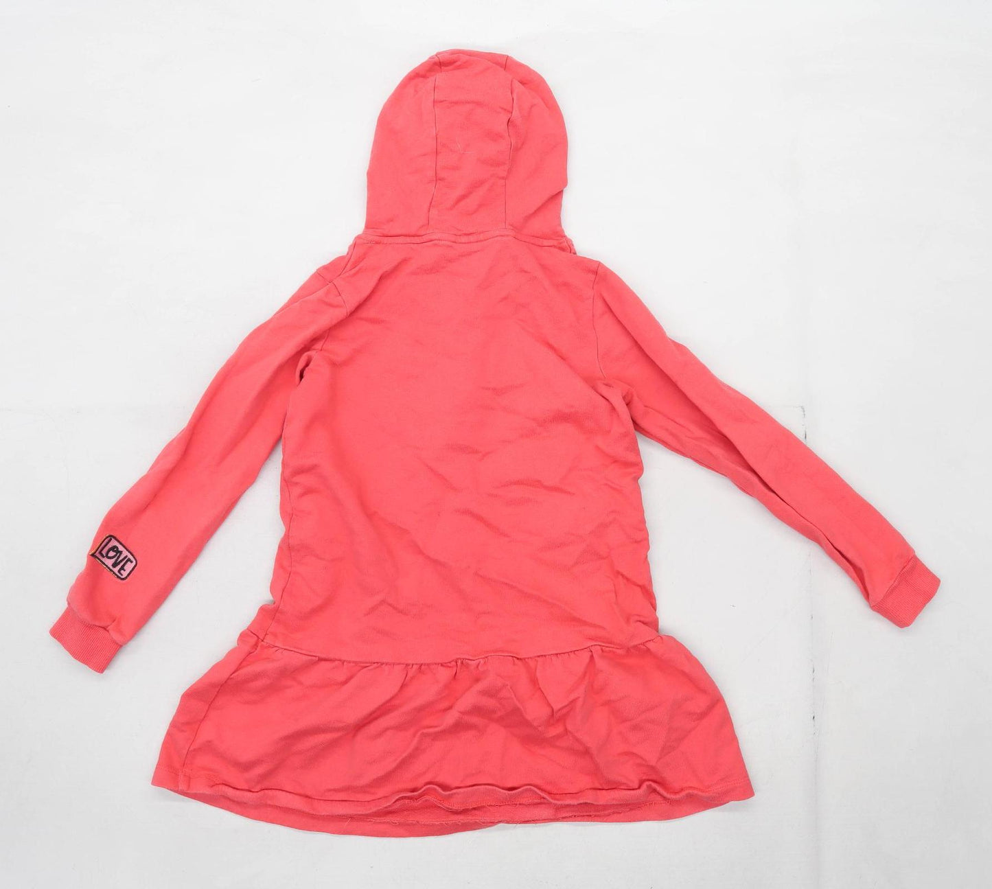 George Girls Pink Hoodie Age 8-9 Years
