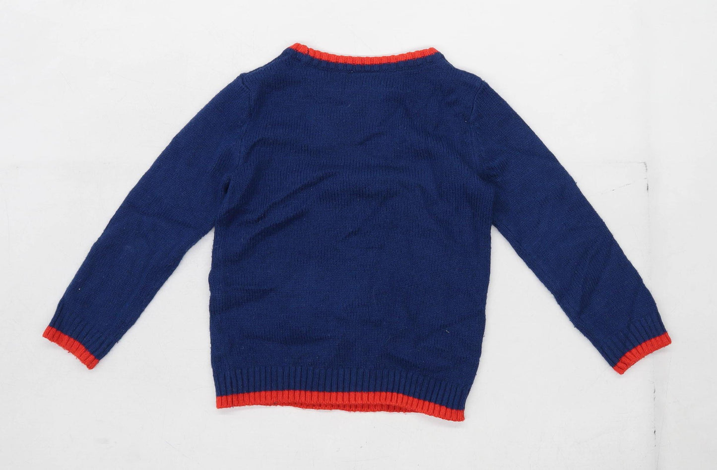 TU Boys Blue Hey Duggee Merry Christmas Jumper Age 4-5 Years