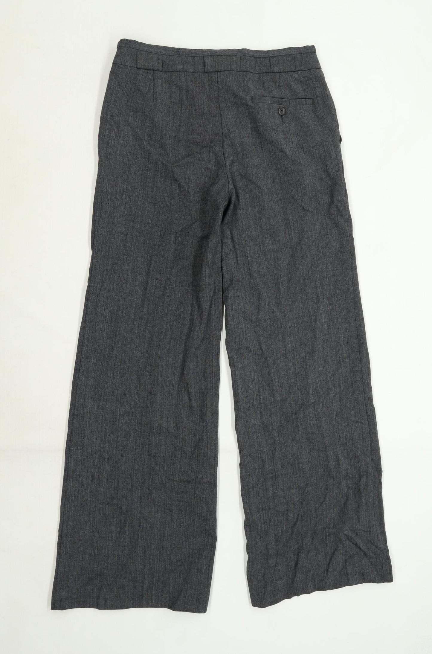 Womens Marks & Spencer Grey Trousers Size 8/L30