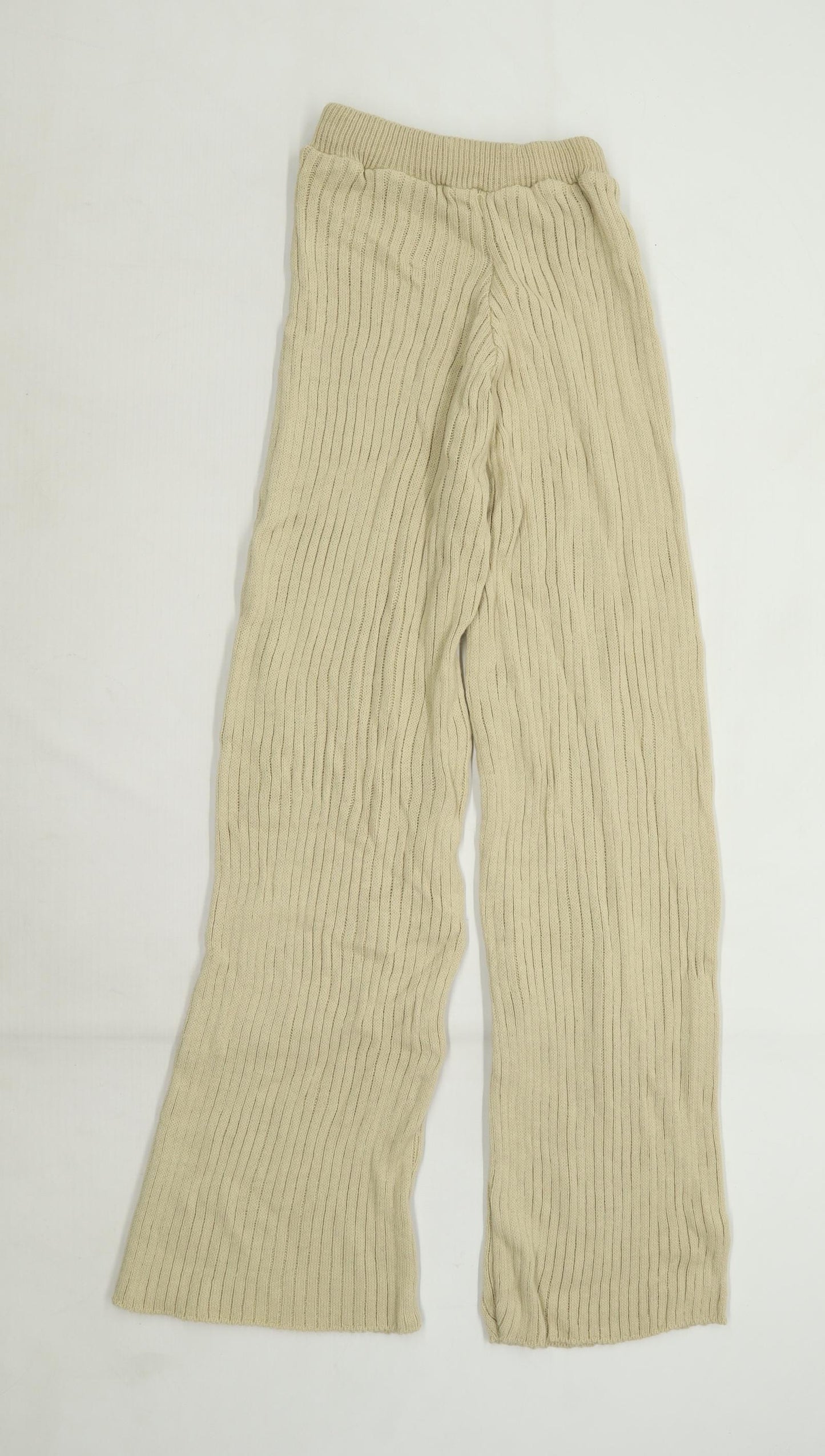 Womens Nasty Gal Beige Trousers Size 10/L30