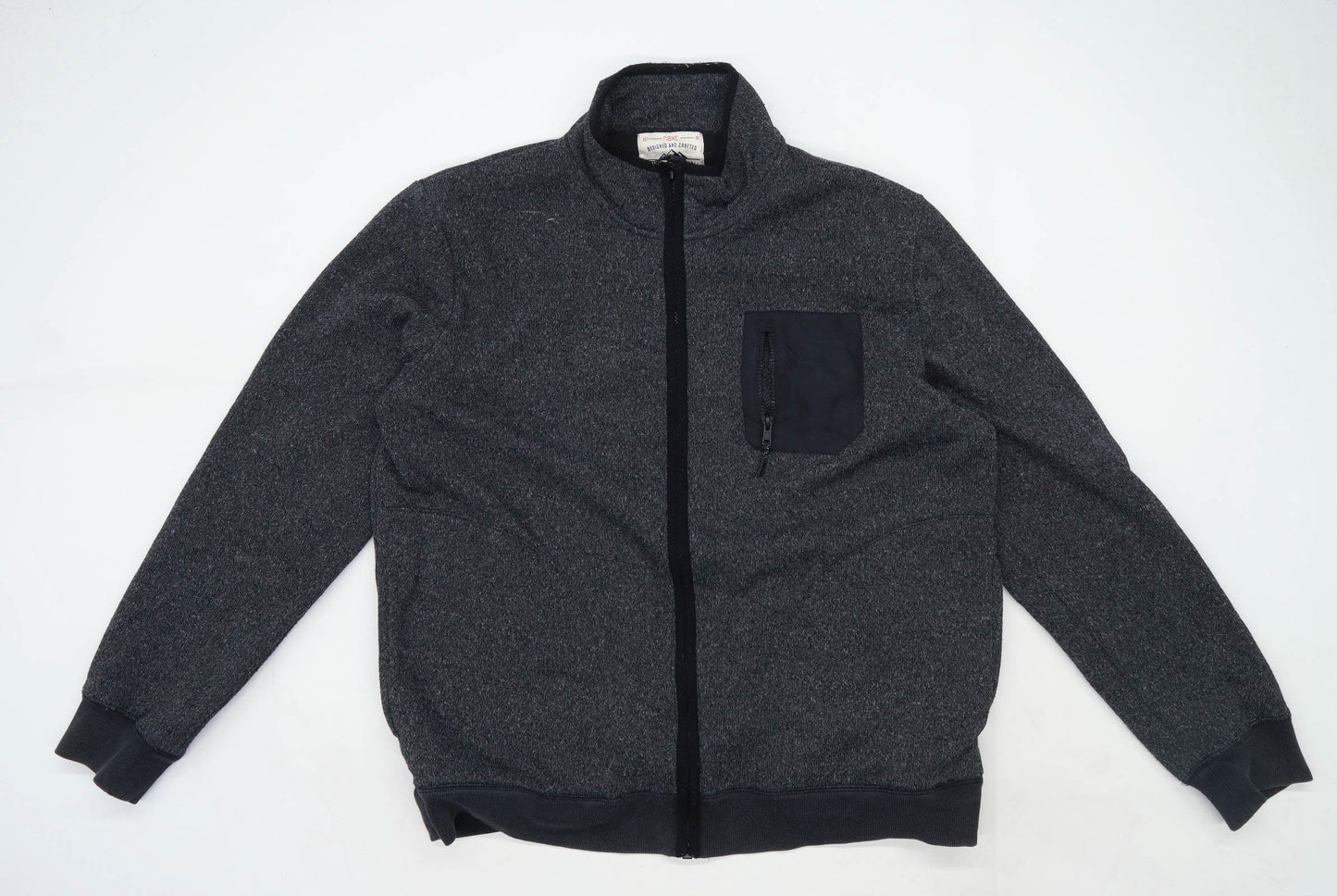 Next Mens Size 2XL Black Jacket