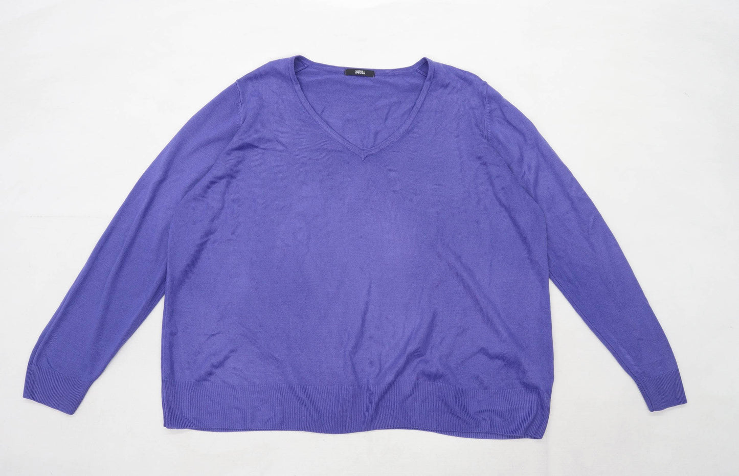 Marks & Spencer Womens Size 22 Purple Jumper (Regular)