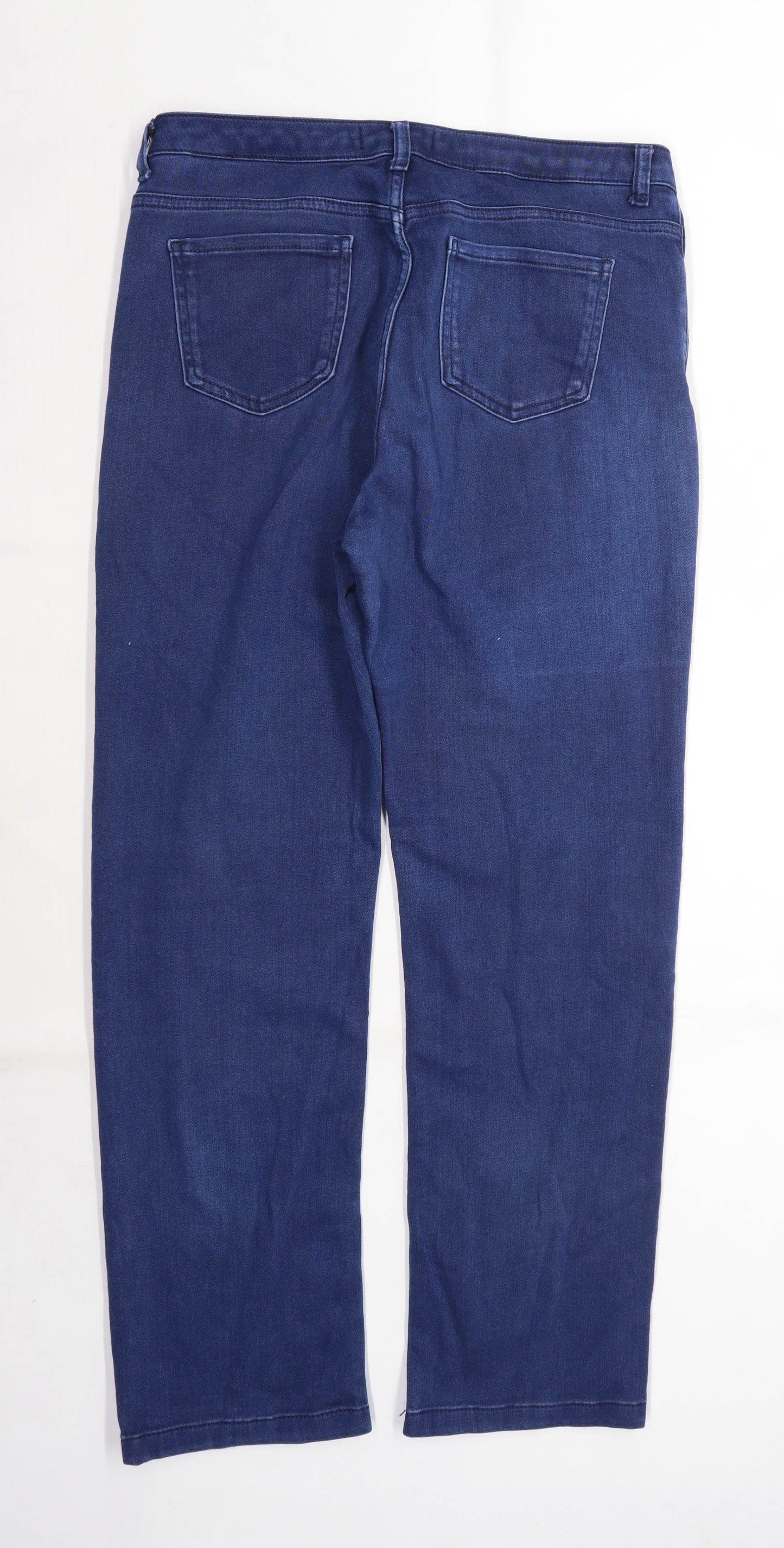 Womens Marks & Spencer Blue Denim Jeans Size 14/L28
