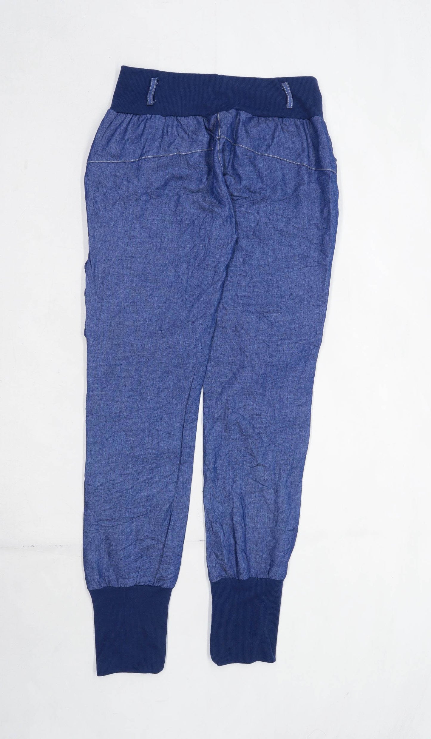 Womens Kate Collection Blue Cotton Leggings Size 14-16/L29