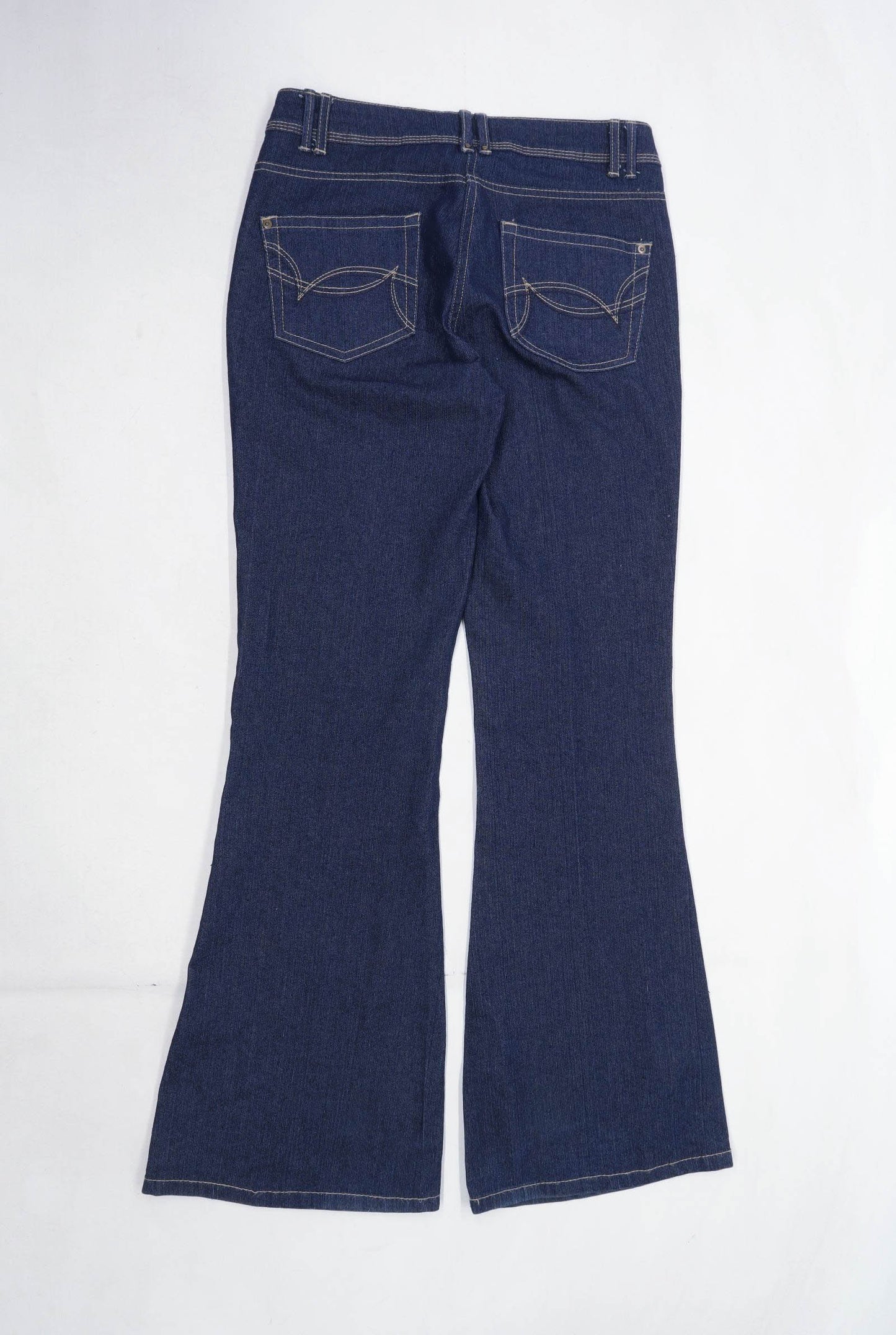 Womens Kickflare Blue Denim Jeans Size 8/L32