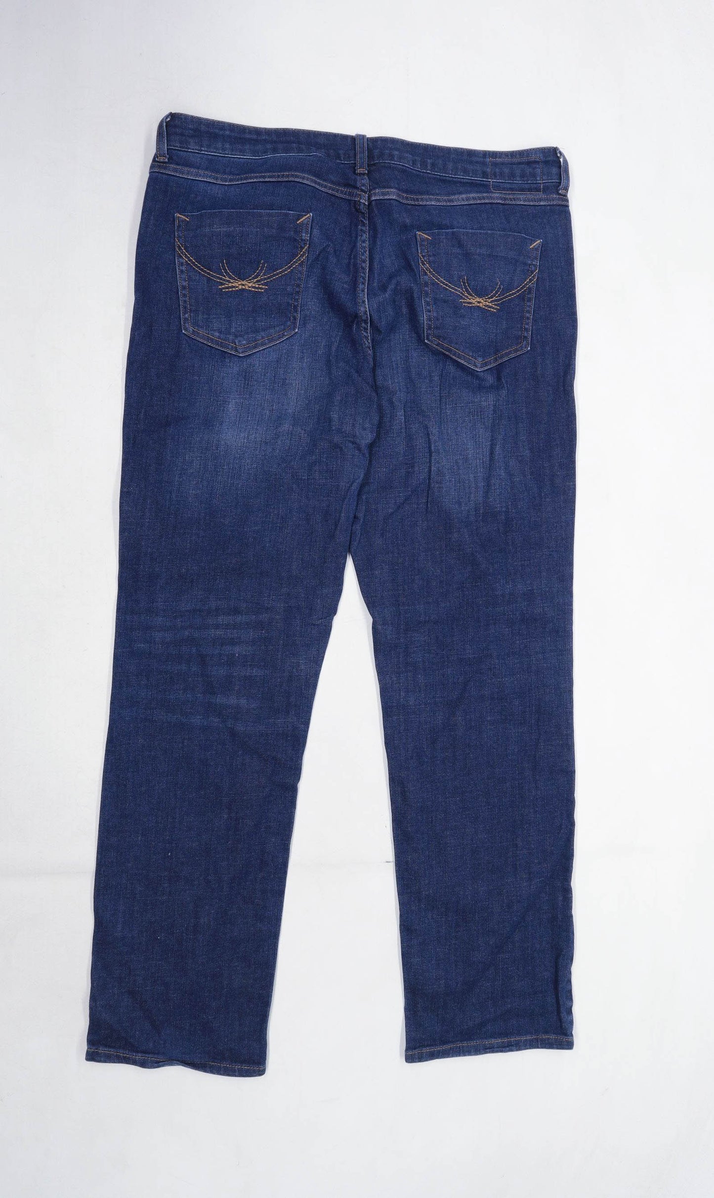 Womens Manilyn Blue Denim Jeans Size 18/L30