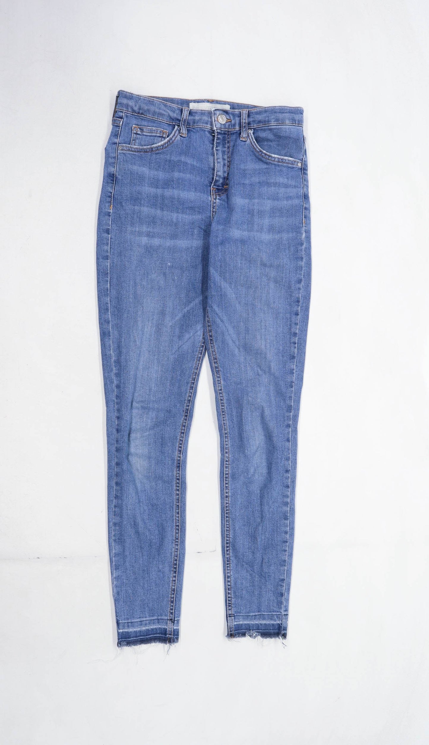 Womens Topshop Blue Denim Jeans Size W26/L28