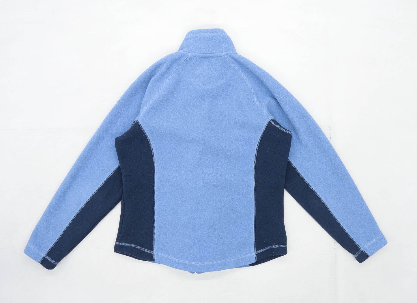 Harry Hall Womens Size M Fleece Floral Blue Jacket