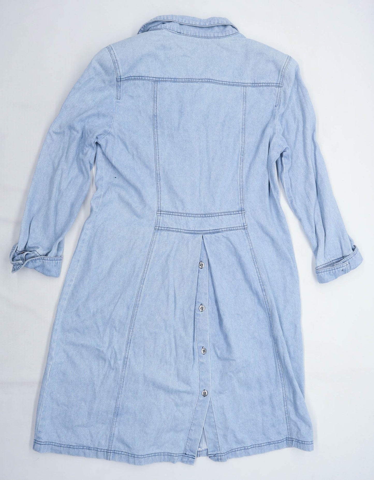 Together Womens Size 16 Denim Blue Coat