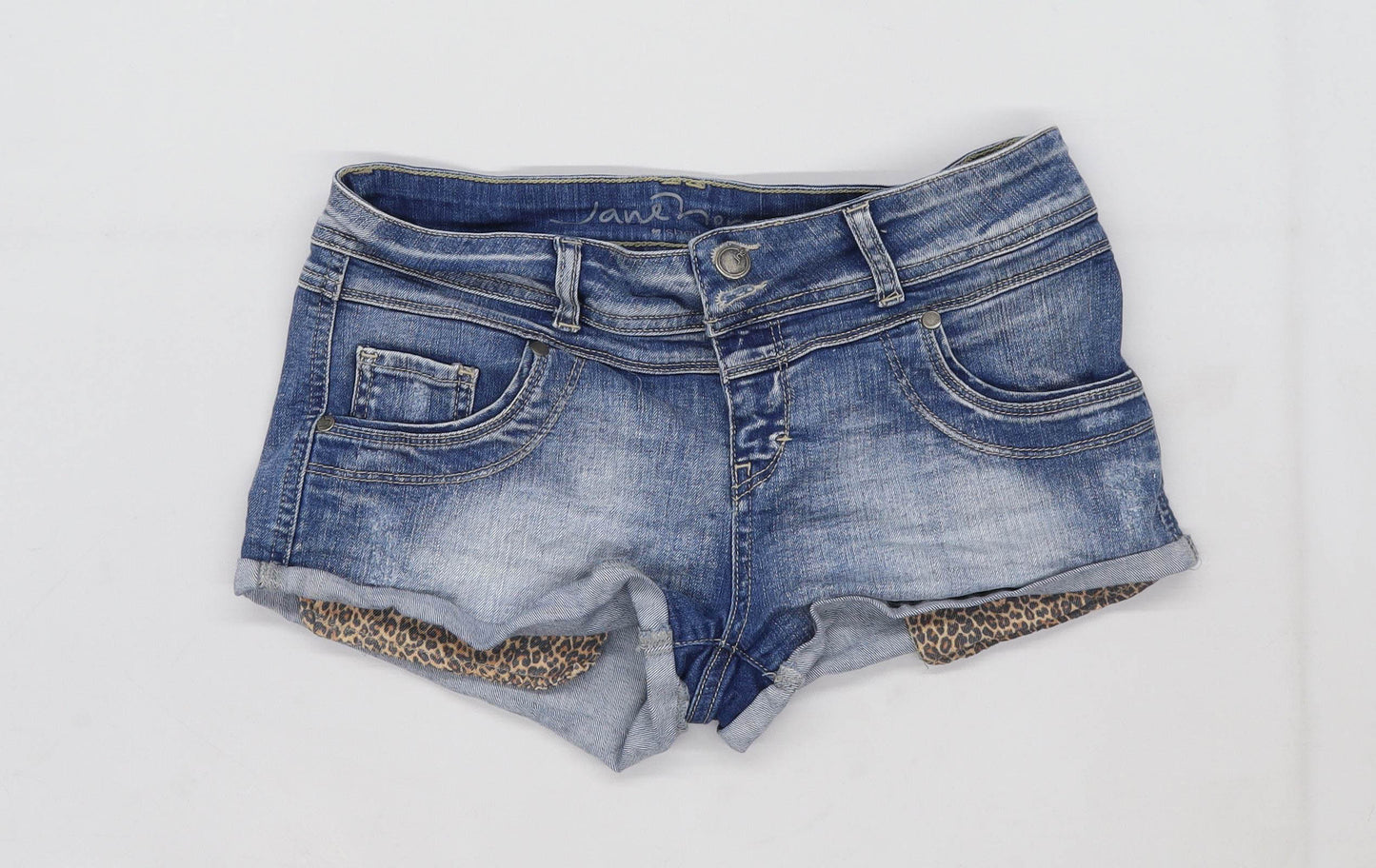 Womens Jane Norman Blue Denim Shorts Size 10/L1