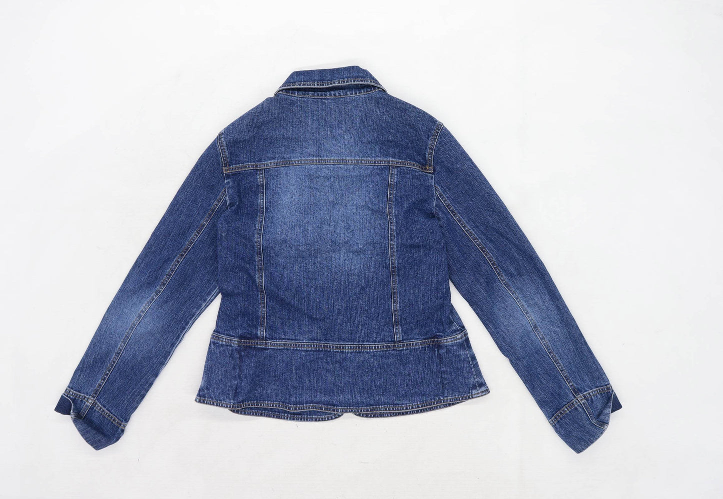 Marks & Spencer Womens Size 12 Denim Blue Jacket
