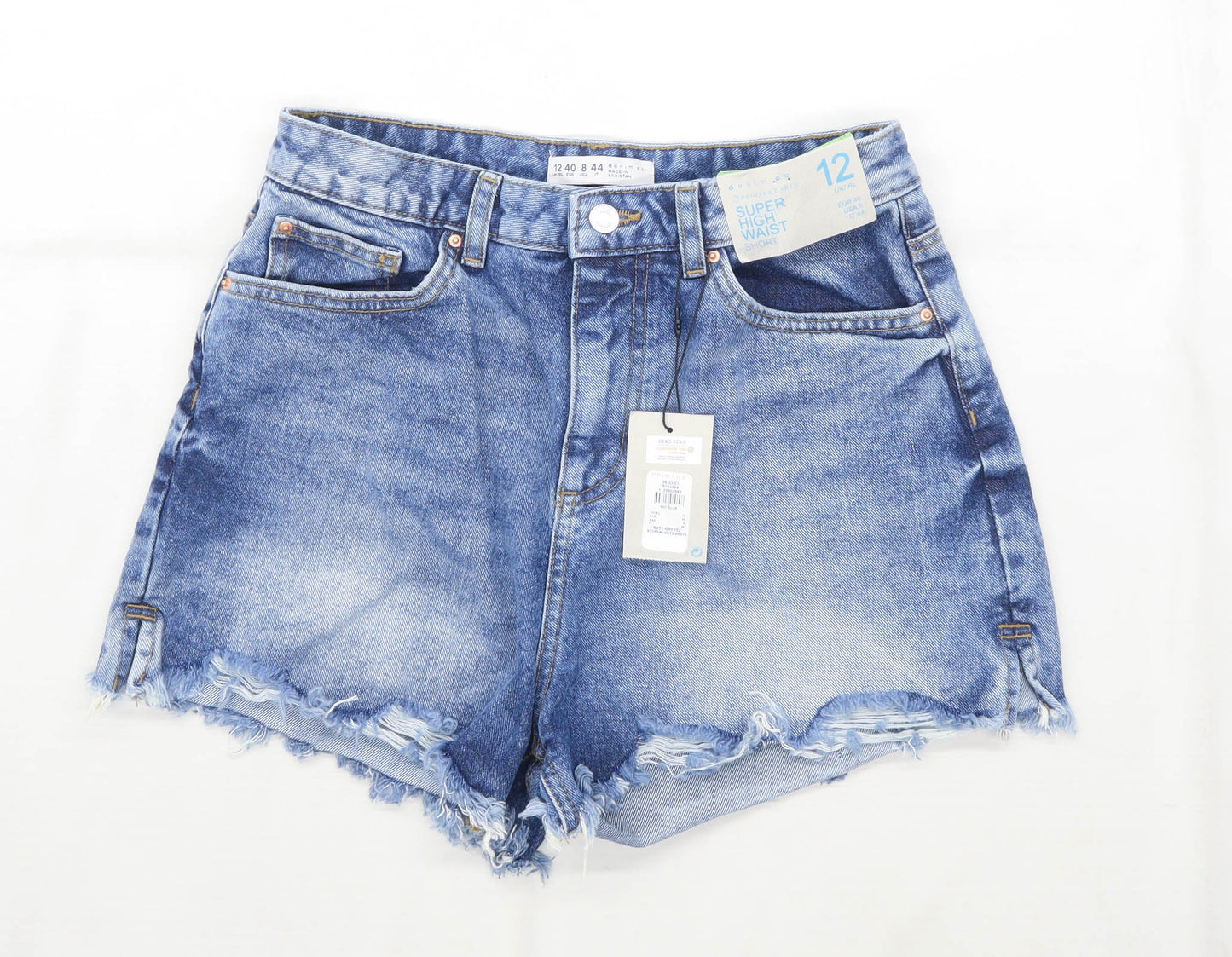 Womens Denim Co Blue Denim Shorts Size 12/L2
