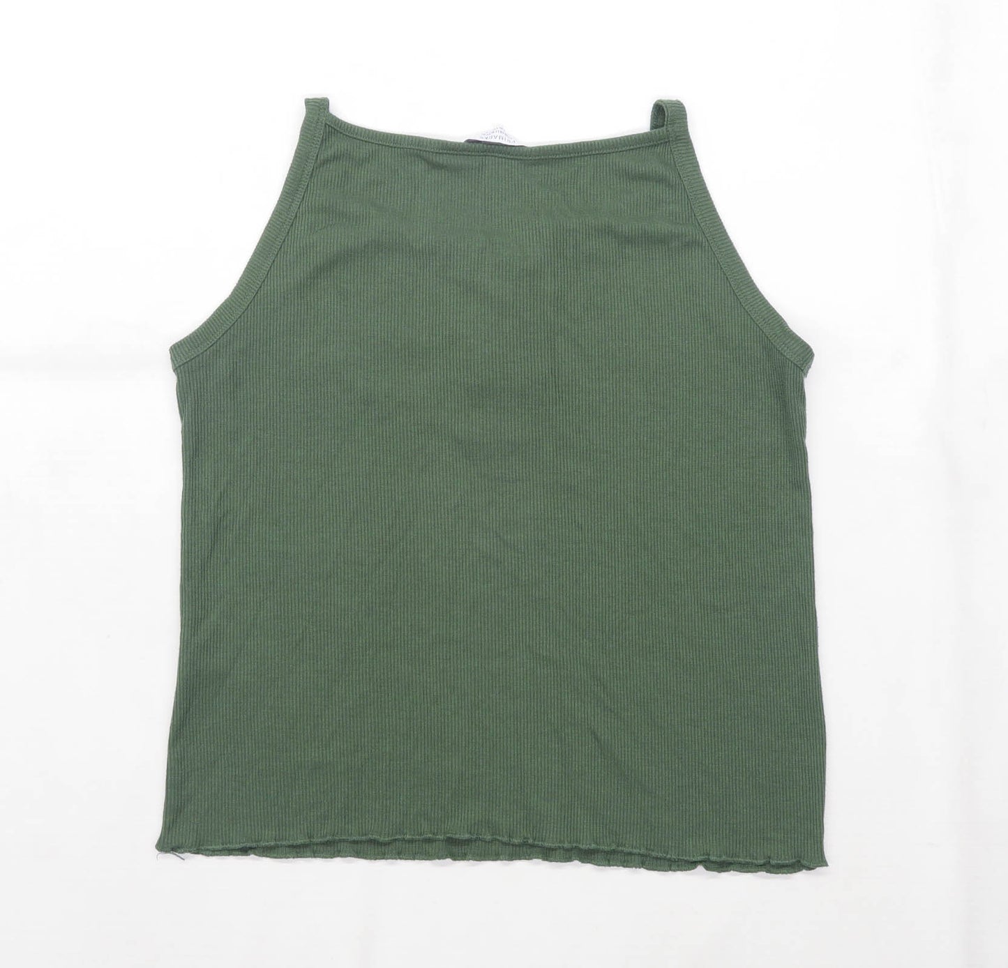 Primark Girls Green Vest Top Age 12-13 Years