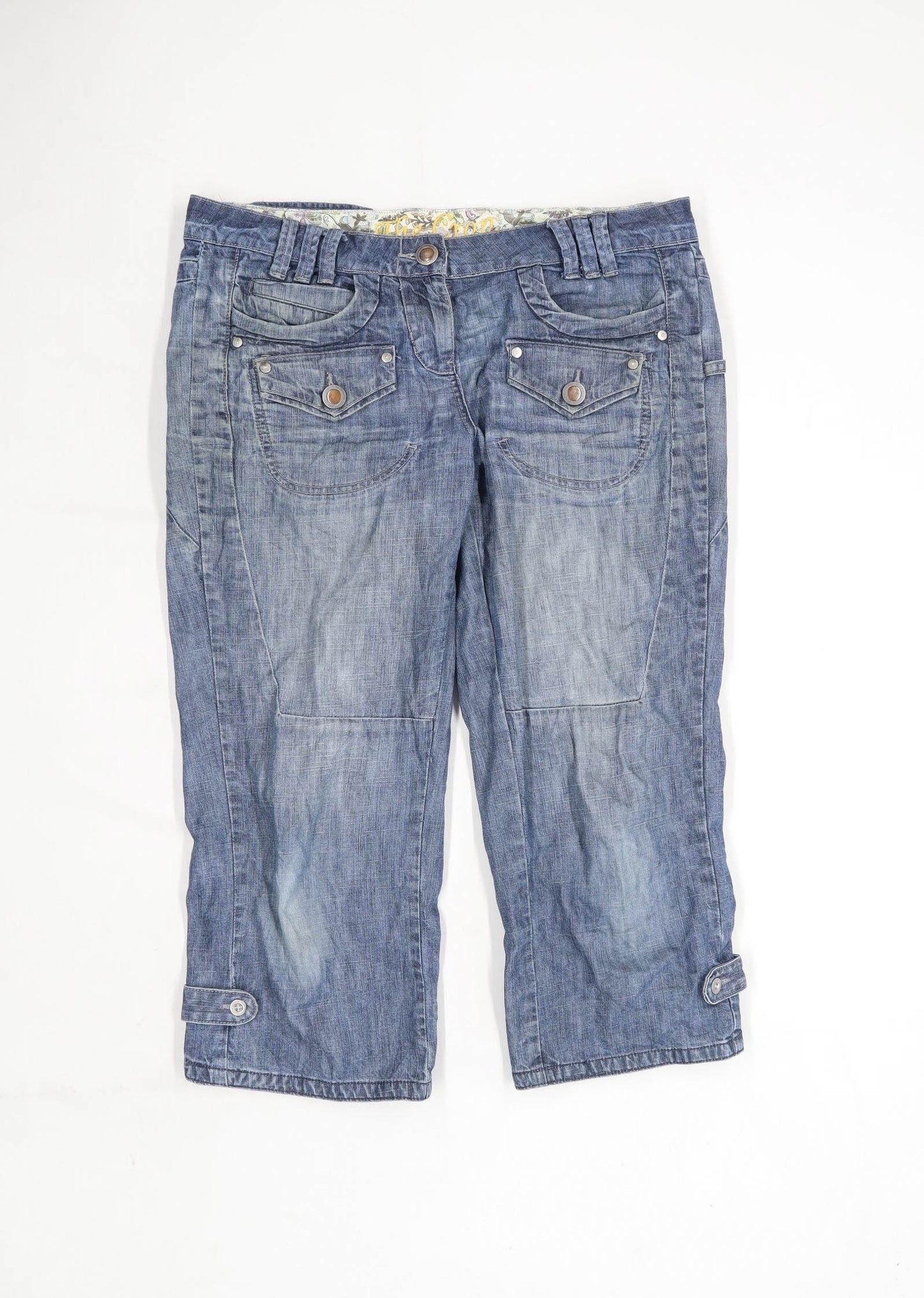 Womens Next Blue Cotton Jeans Size 12/L21