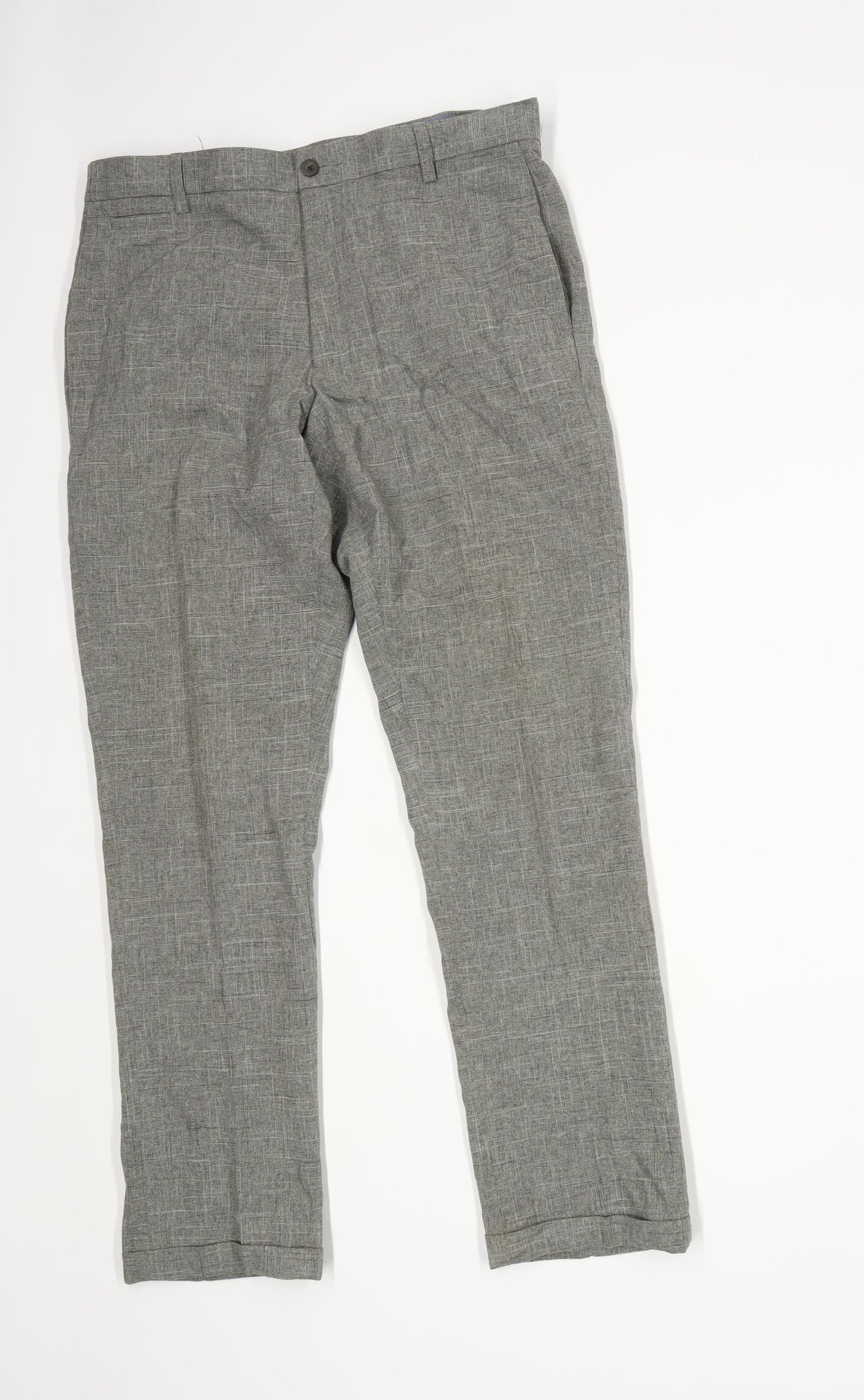 Marks & Spencer Mens Grey Trousers Size W32/L31