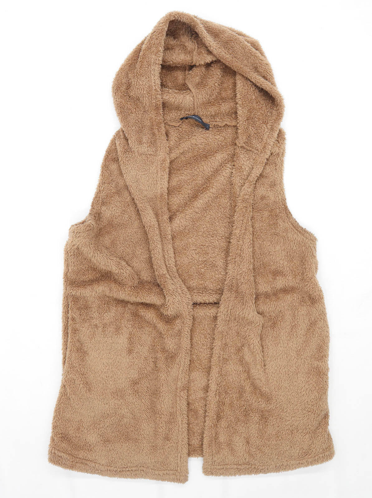 Celmia Collection Womens Size L Brown Fluffy Cardigan (Regular)