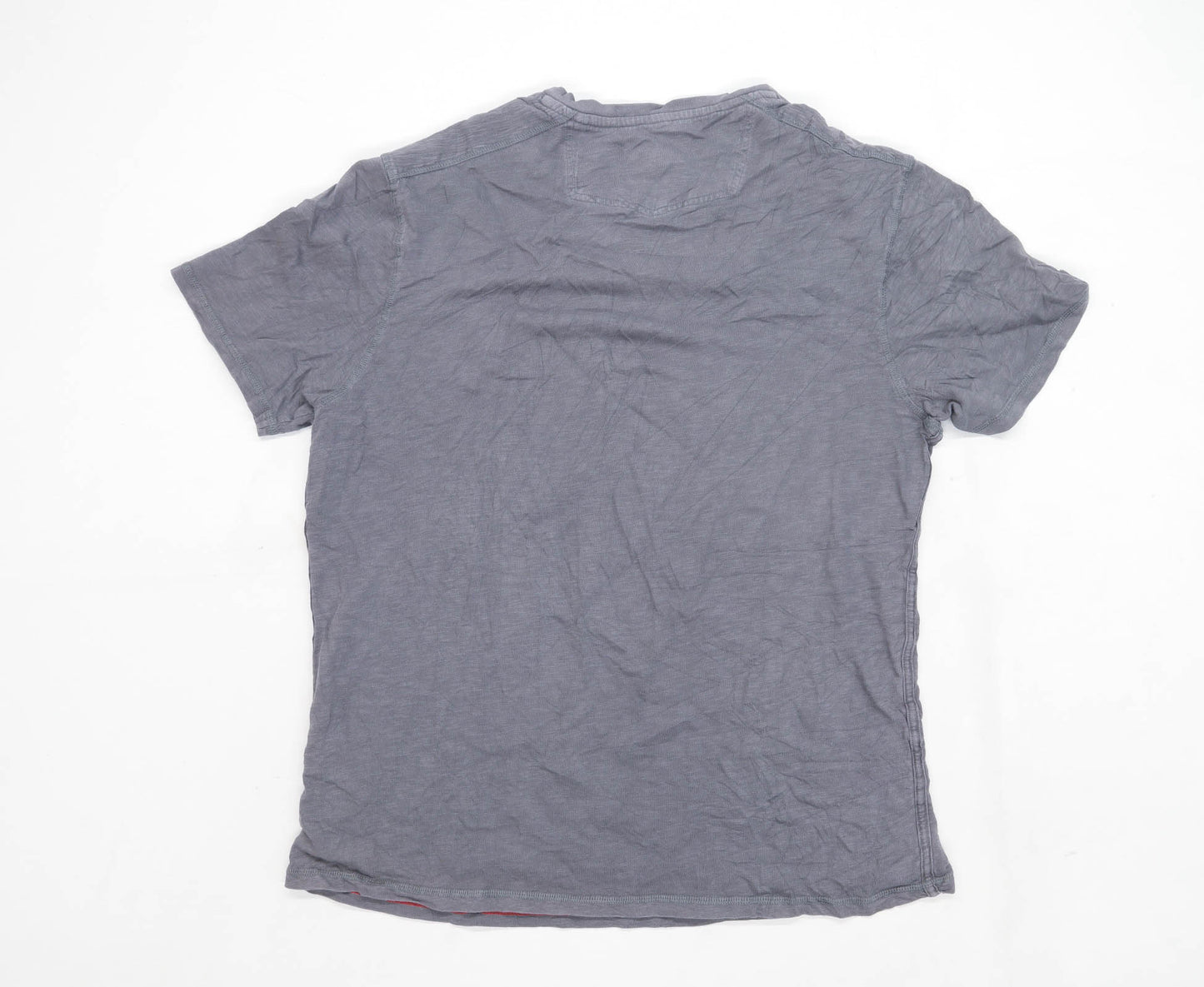 Fat Face Mens Size 2XL Cotton Grey T-Shirt